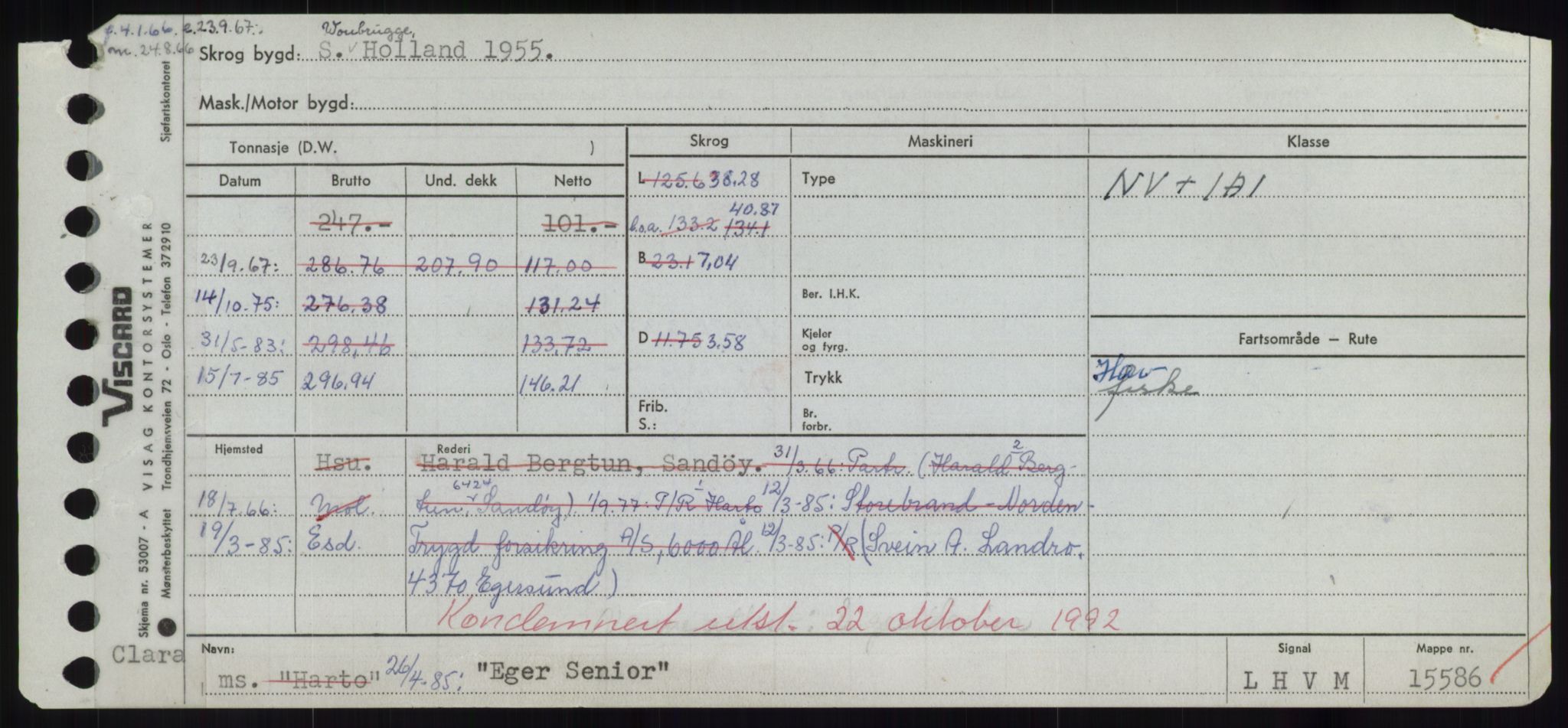 Sjøfartsdirektoratet med forløpere, Skipsmålingen, AV/RA-S-1627/H/Hd/L0009: Fartøy, E, s. 85
