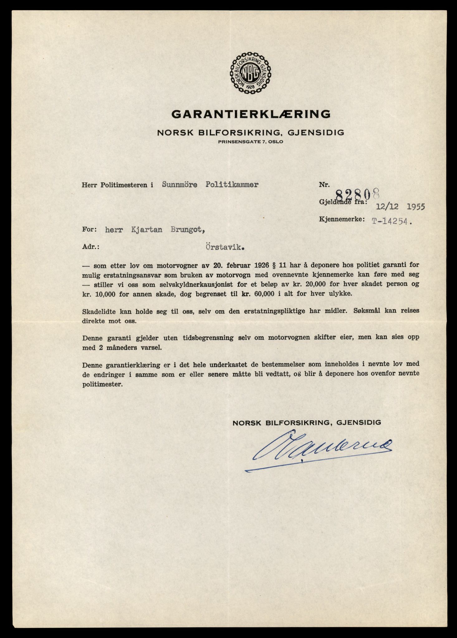 Møre og Romsdal vegkontor - Ålesund trafikkstasjon, AV/SAT-A-4099/F/Fe/L0044: Registreringskort for kjøretøy T 14205 - T 14319, 1927-1998, s. 1506
