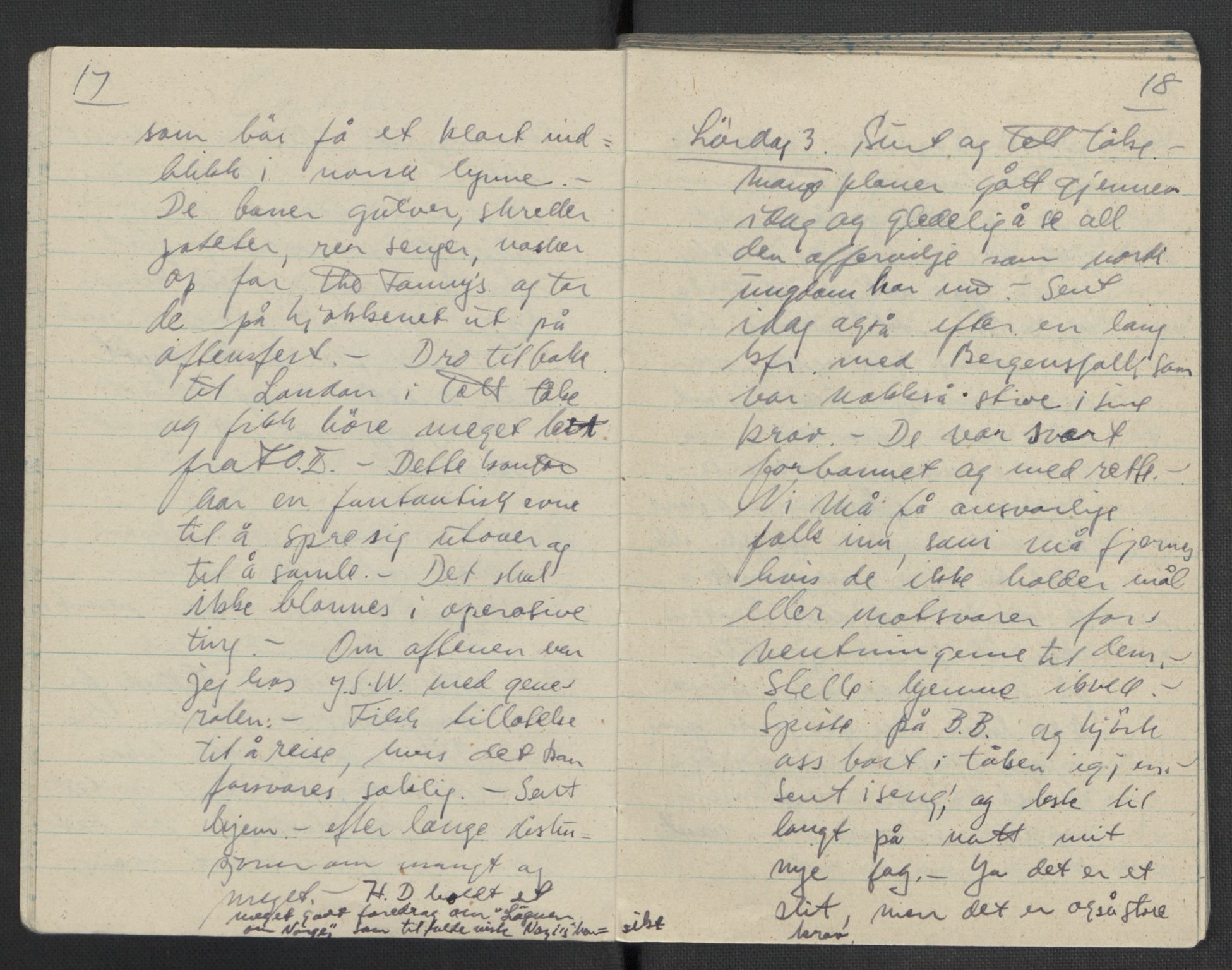 Tronstad, Leif, AV/RA-PA-0354/F/L0001: Dagbøker, 1941-1945, s. 273