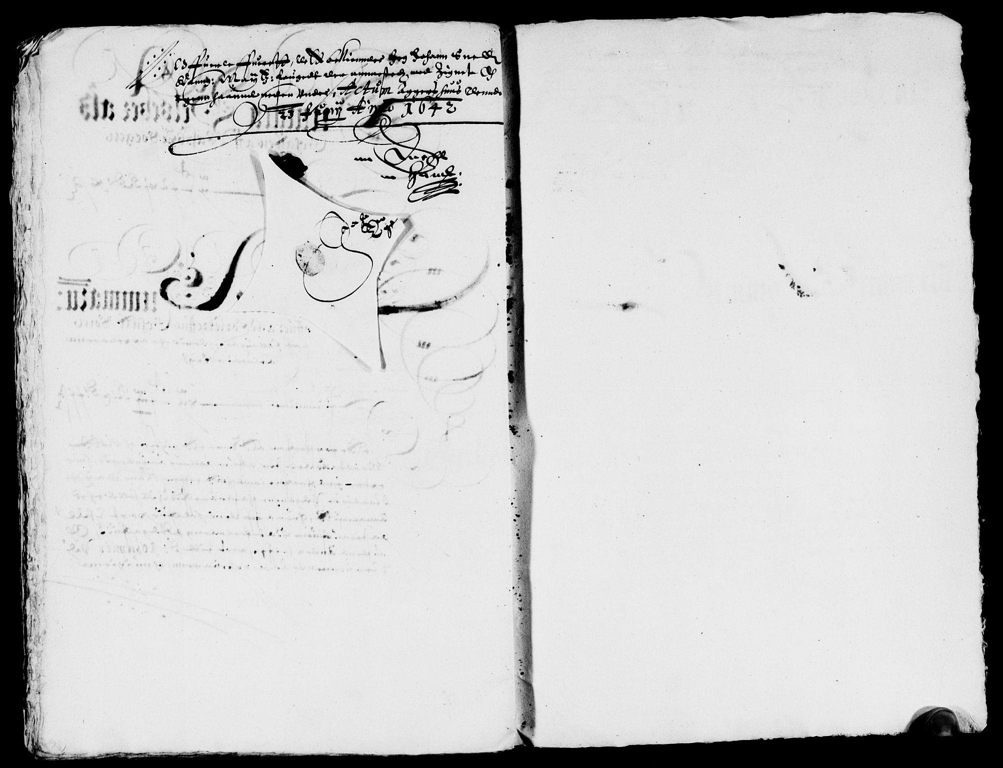 Rentekammeret inntil 1814, Reviderte regnskaper, Lensregnskaper, AV/RA-EA-5023/R/Rb/Rba/L0166: Akershus len, 1642