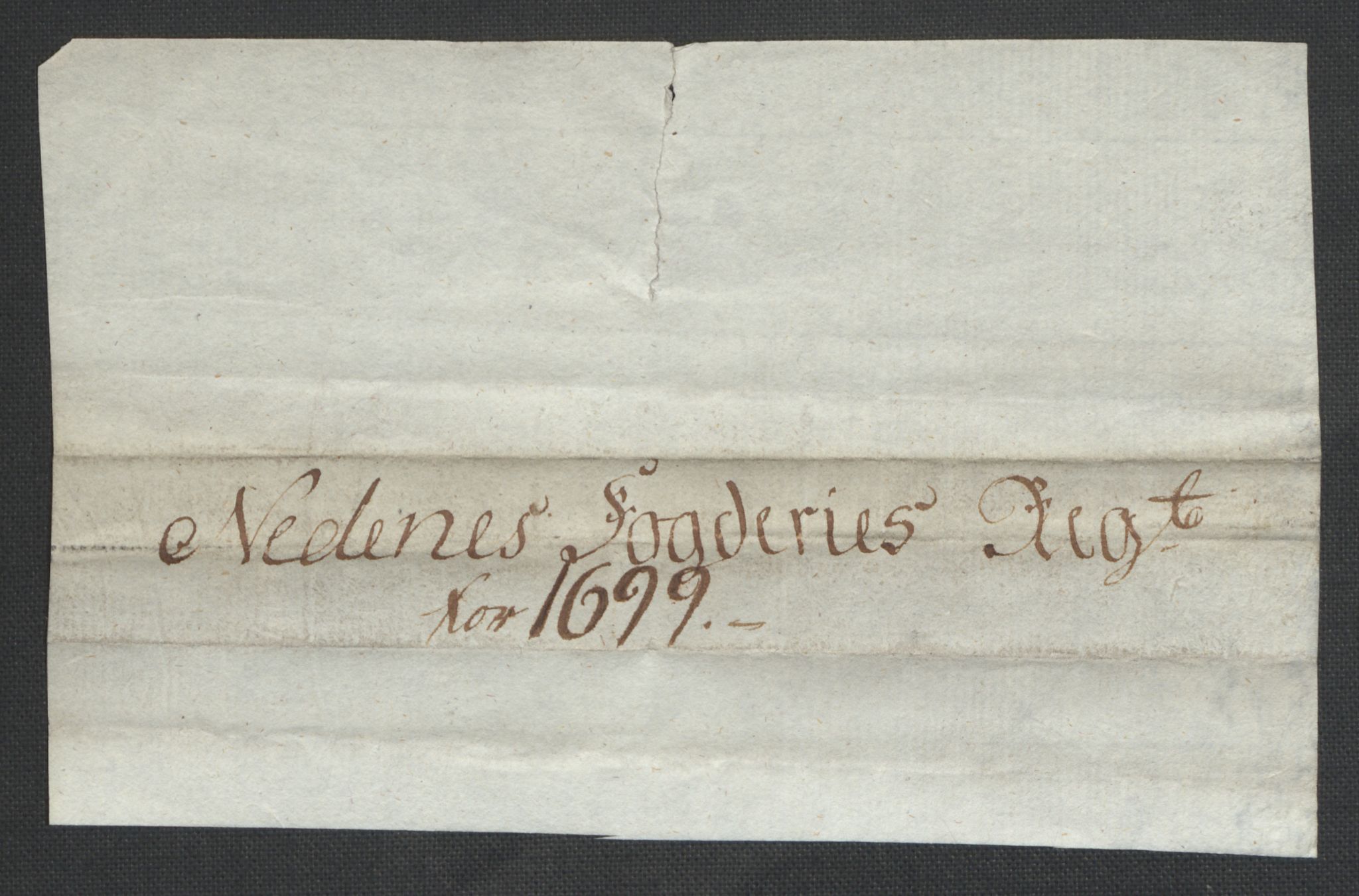 Rentekammeret inntil 1814, Reviderte regnskaper, Fogderegnskap, RA/EA-4092/R39/L2314: Fogderegnskap Nedenes, 1698-1699, s. 141
