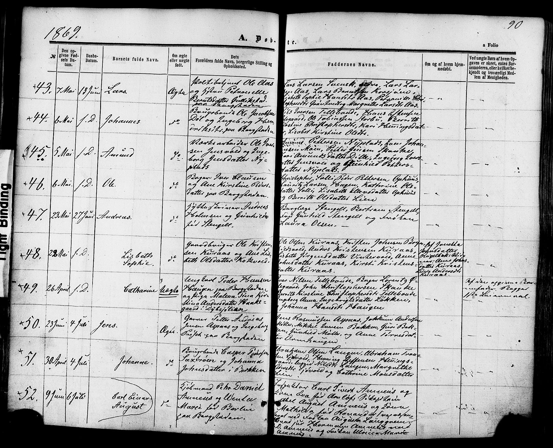 Ministerialprotokoller, klokkerbøker og fødselsregistre - Sør-Trøndelag, SAT/A-1456/681/L0932: Ministerialbok nr. 681A10, 1860-1878, s. 90