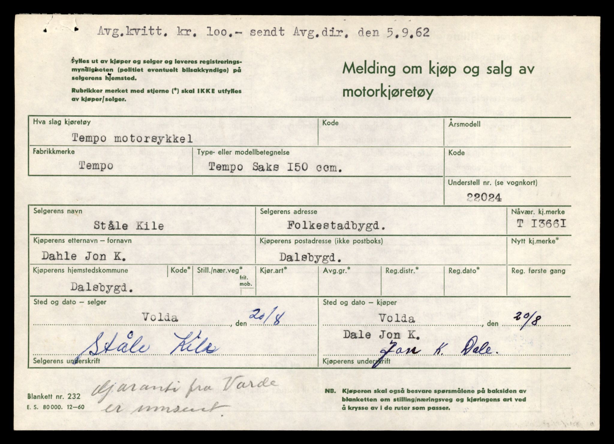 Møre og Romsdal vegkontor - Ålesund trafikkstasjon, AV/SAT-A-4099/F/Fe/L0040: Registreringskort for kjøretøy T 13531 - T 13709, 1927-1998, s. 2319