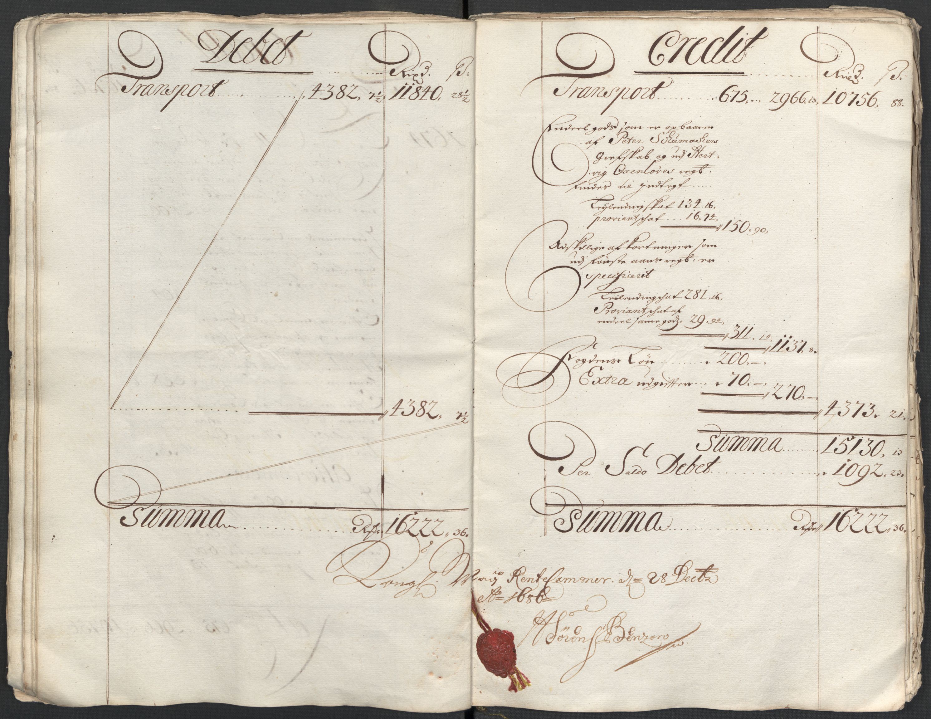 Rentekammeret inntil 1814, Reviderte regnskaper, Fogderegnskap, AV/RA-EA-4092/R32/L1856: Fogderegnskap Jarlsberg grevskap, 1685, s. 394