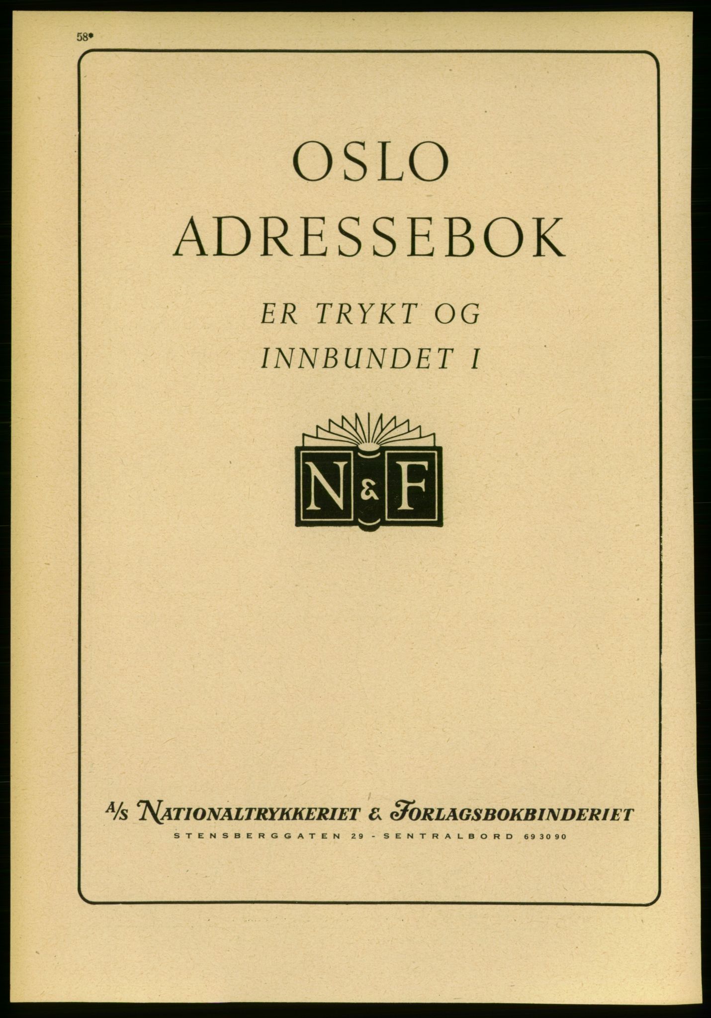 Kristiania/Oslo adressebok, PUBL/-, 1959-1960
