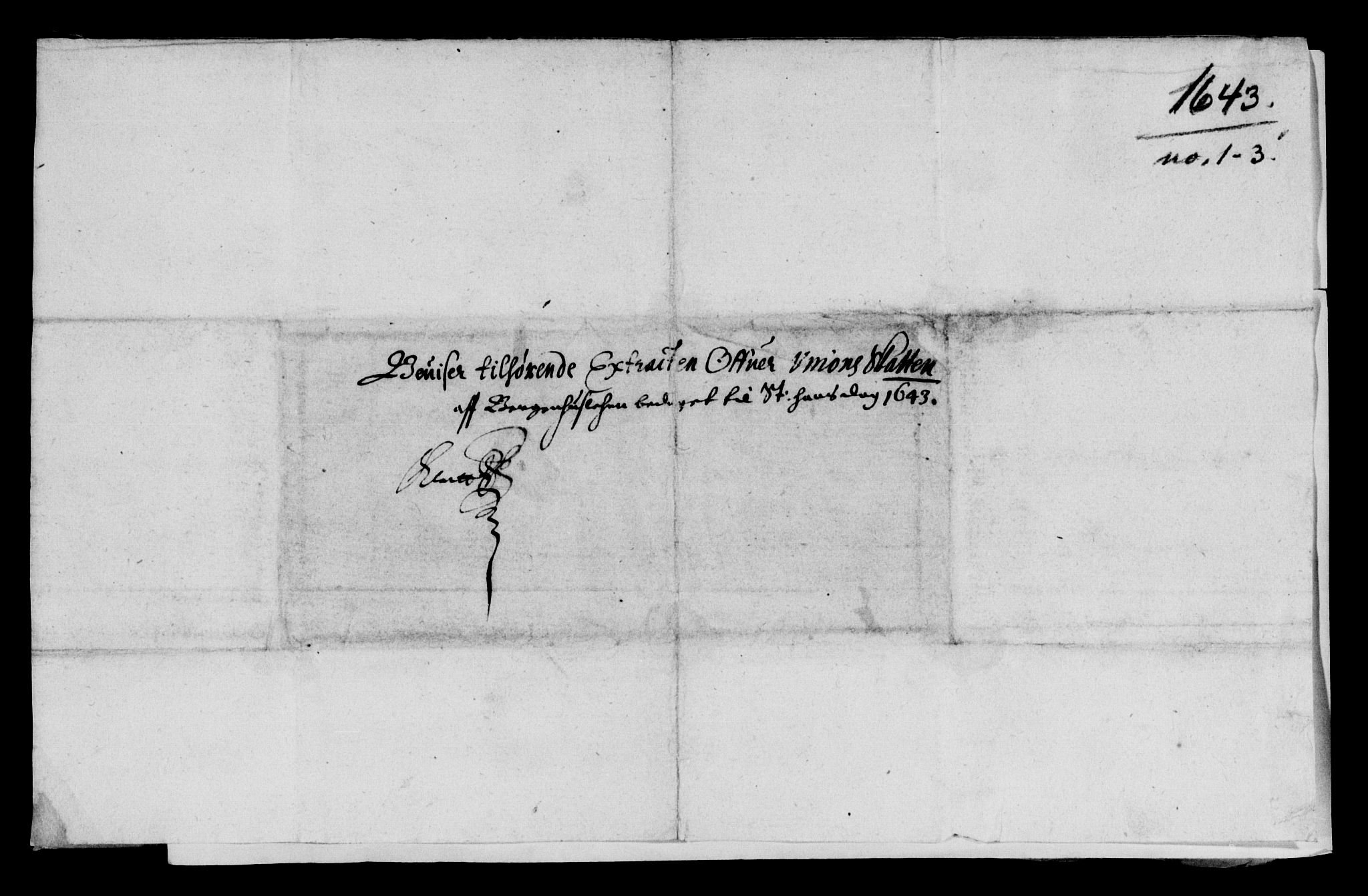 Rentekammeret inntil 1814, Reviderte regnskaper, Lensregnskaper, AV/RA-EA-5023/R/Rb/Rbt/L0096: Bergenhus len, 1643-1644