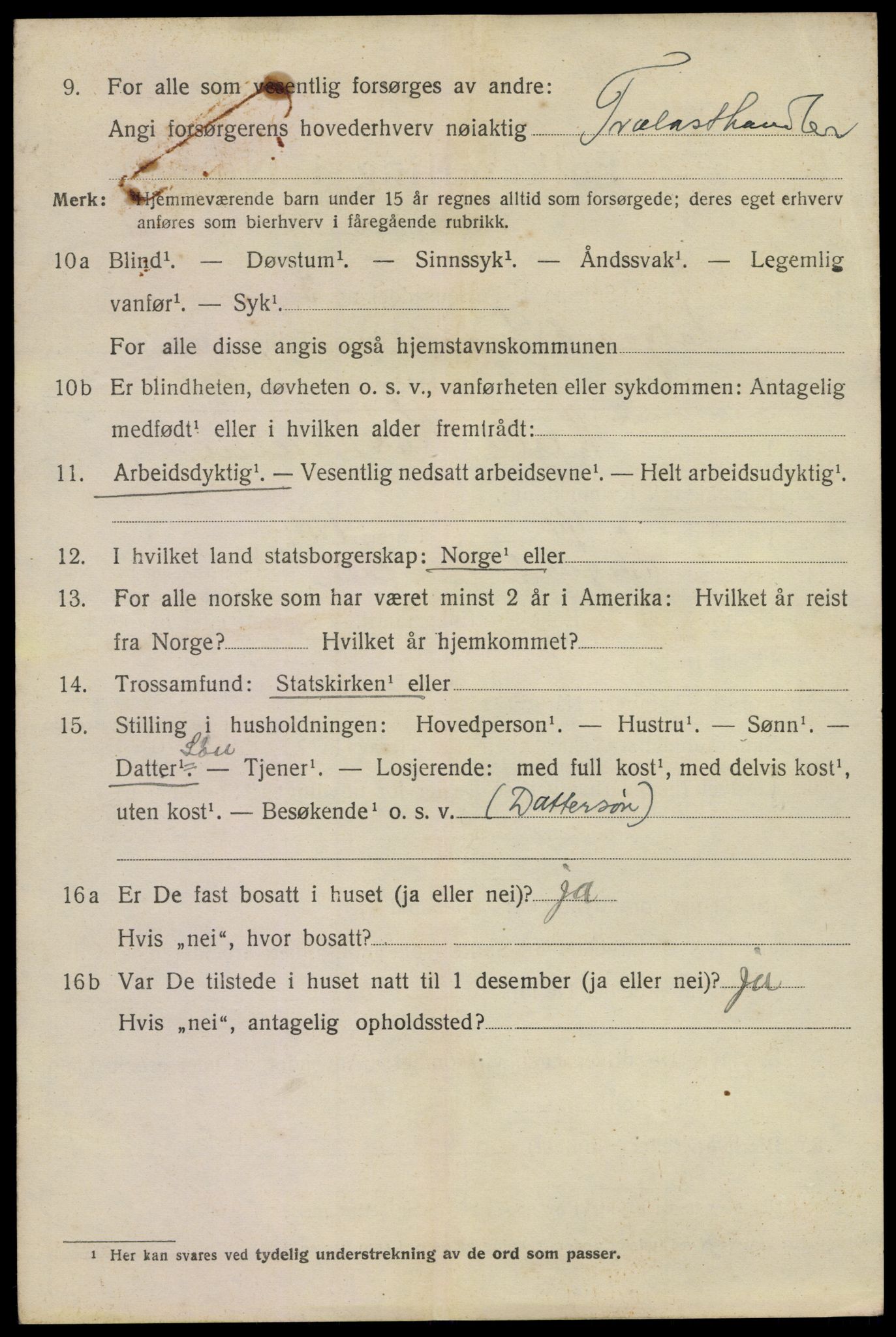 SAKO, Folketelling 1920 for 0704 Åsgårdstrand ladested, 1920, s. 1260