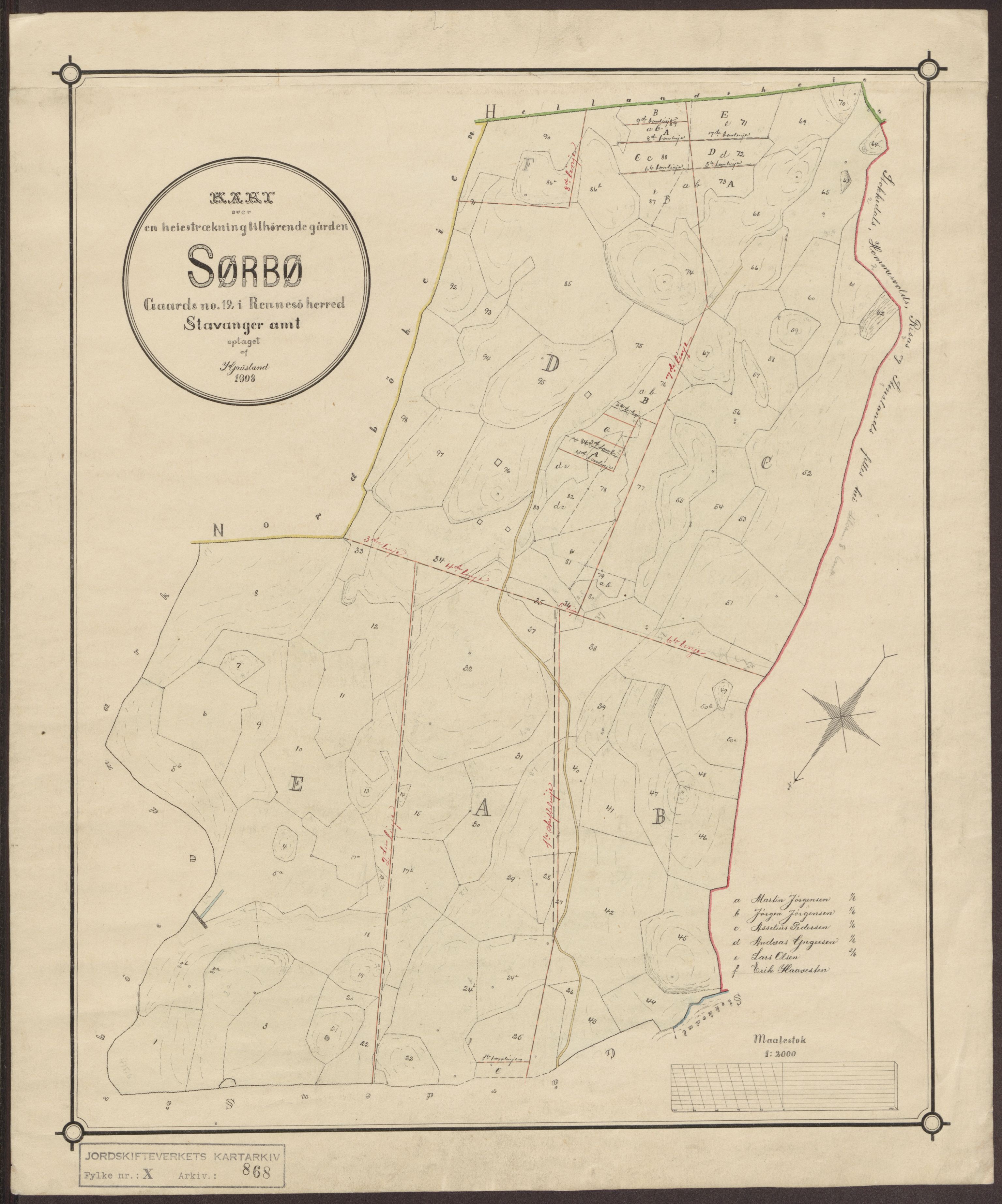 Jordskifteverkets kartarkiv, AV/RA-S-3929/T, 1859-1988, s. 961
