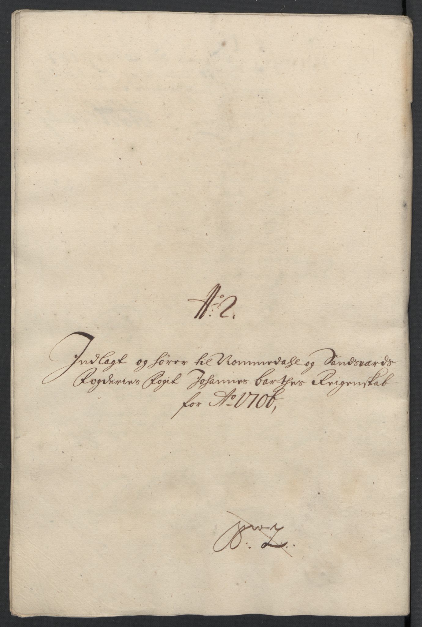 Rentekammeret inntil 1814, Reviderte regnskaper, Fogderegnskap, RA/EA-4092/R24/L1583: Fogderegnskap Numedal og Sandsvær, 1705-1706, s. 243