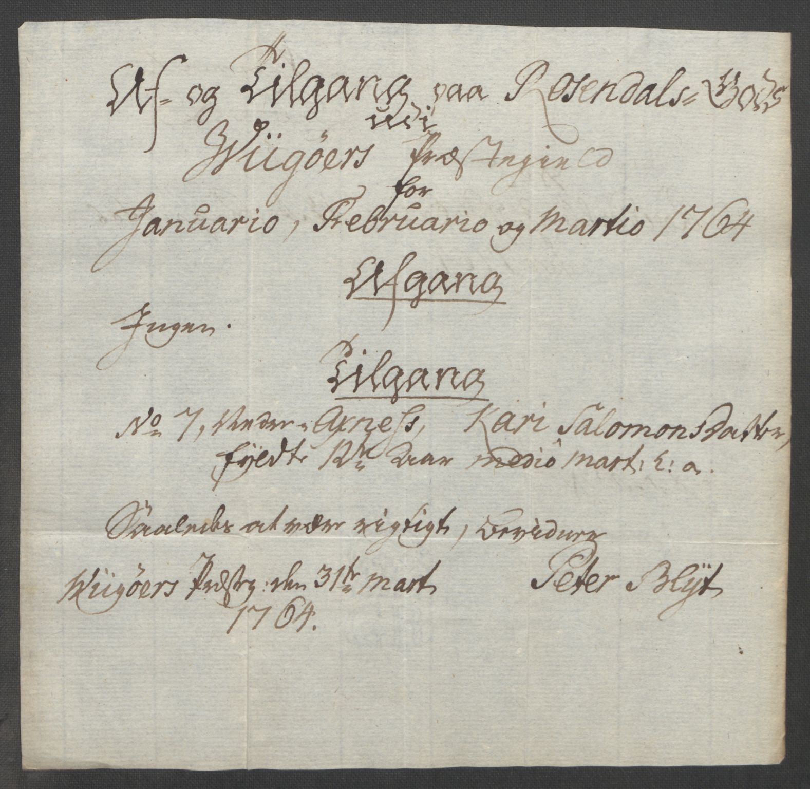 Rentekammeret inntil 1814, Reviderte regnskaper, Fogderegnskap, AV/RA-EA-4092/R49/L3157: Ekstraskatten Rosendal Baroni, 1762-1772, s. 86