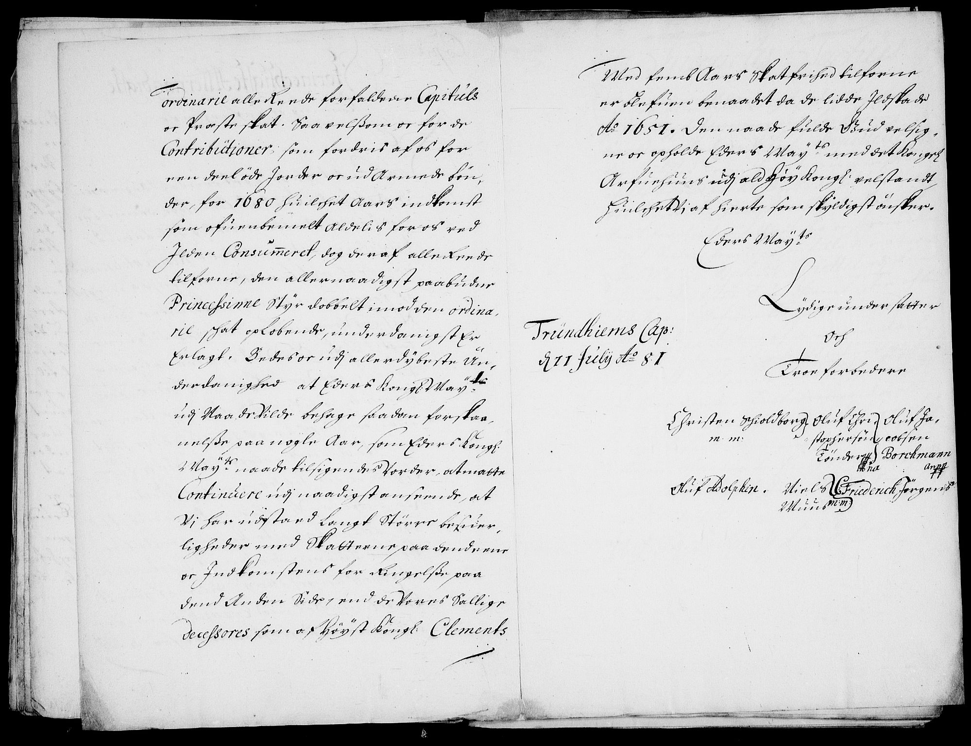Danske Kanselli, Skapsaker, AV/RA-EA-4061/F/L0074: Skap 15, pakke 79, 1611-1701, s. 115