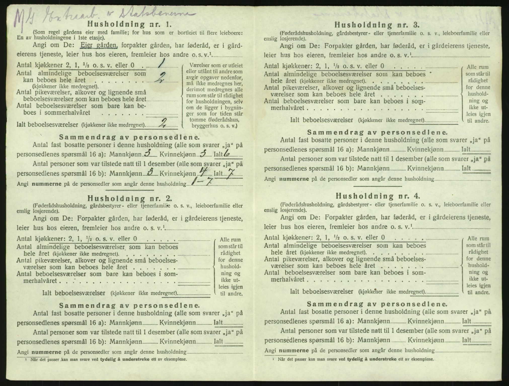 SAKO, Folketelling 1920 for 0726 Brunlanes herred, 1920, s. 1830