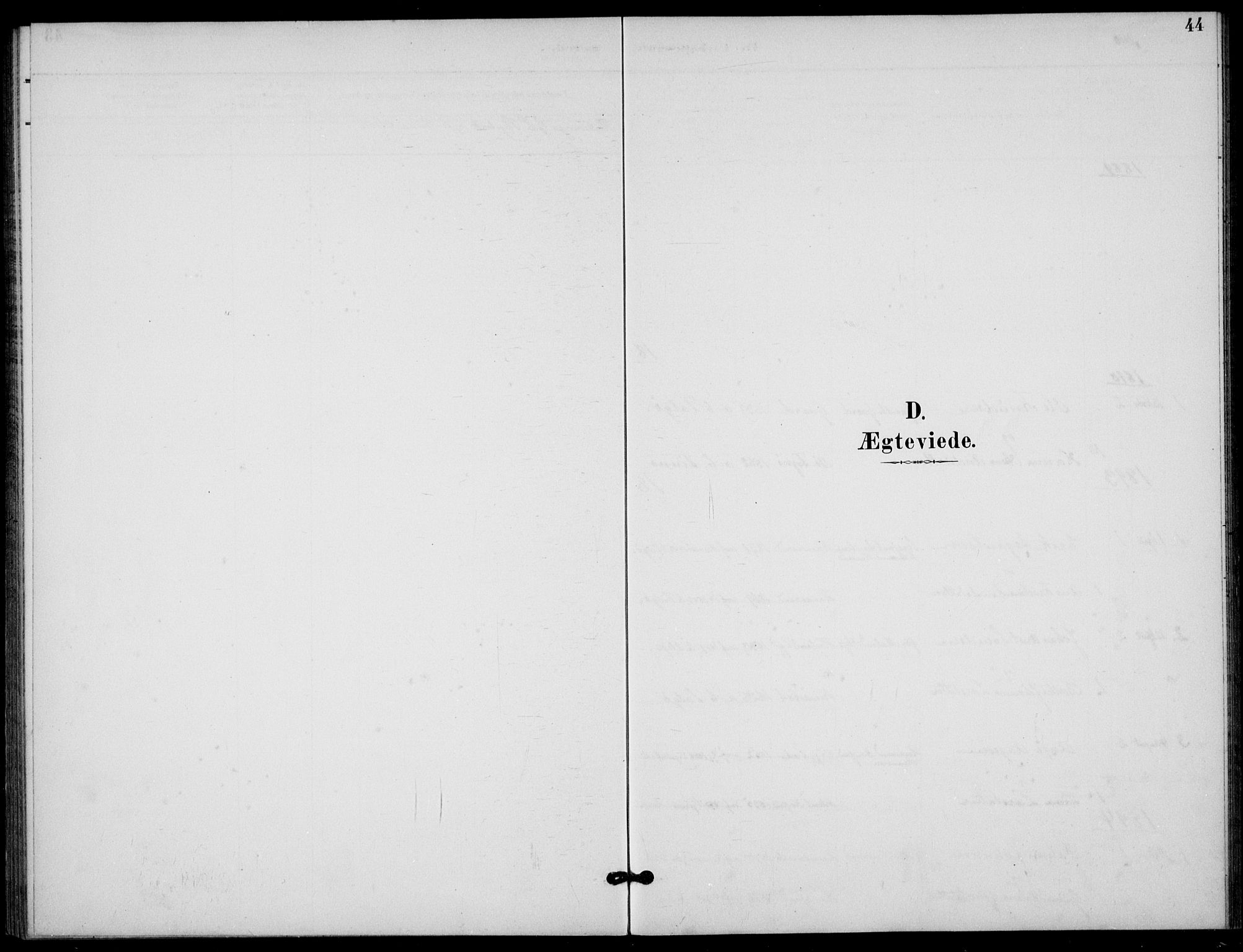 Finnøy sokneprestkontor, SAST/A-101825/H/Ha/Haa/L0012: Ministerialbok nr. A 12, 1889-1917, s. 44