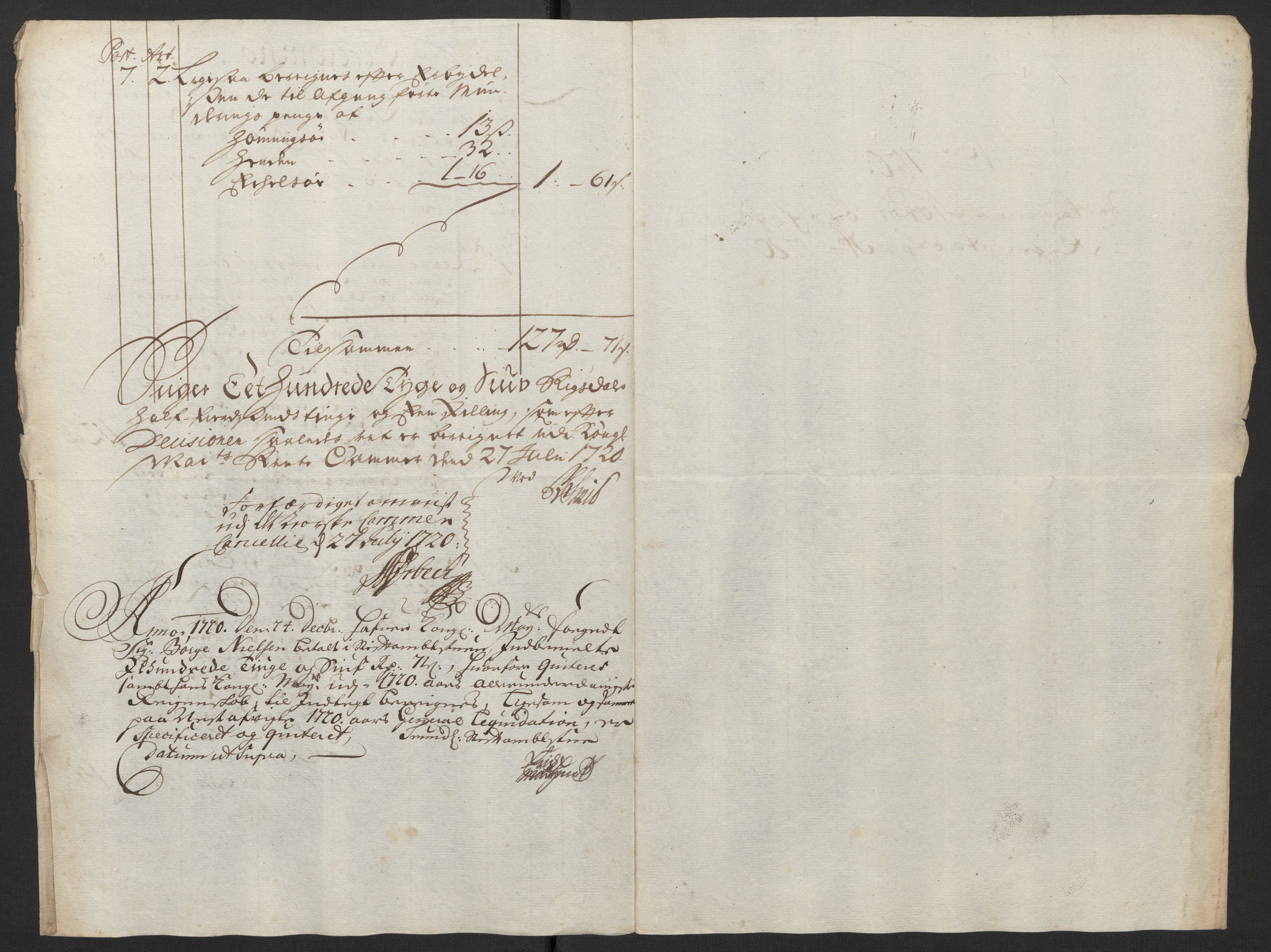 Rentekammeret inntil 1814, Reviderte regnskaper, Fogderegnskap, AV/RA-EA-4092/R56/L3753: Fogderegnskap Nordmøre, 1720, s. 517