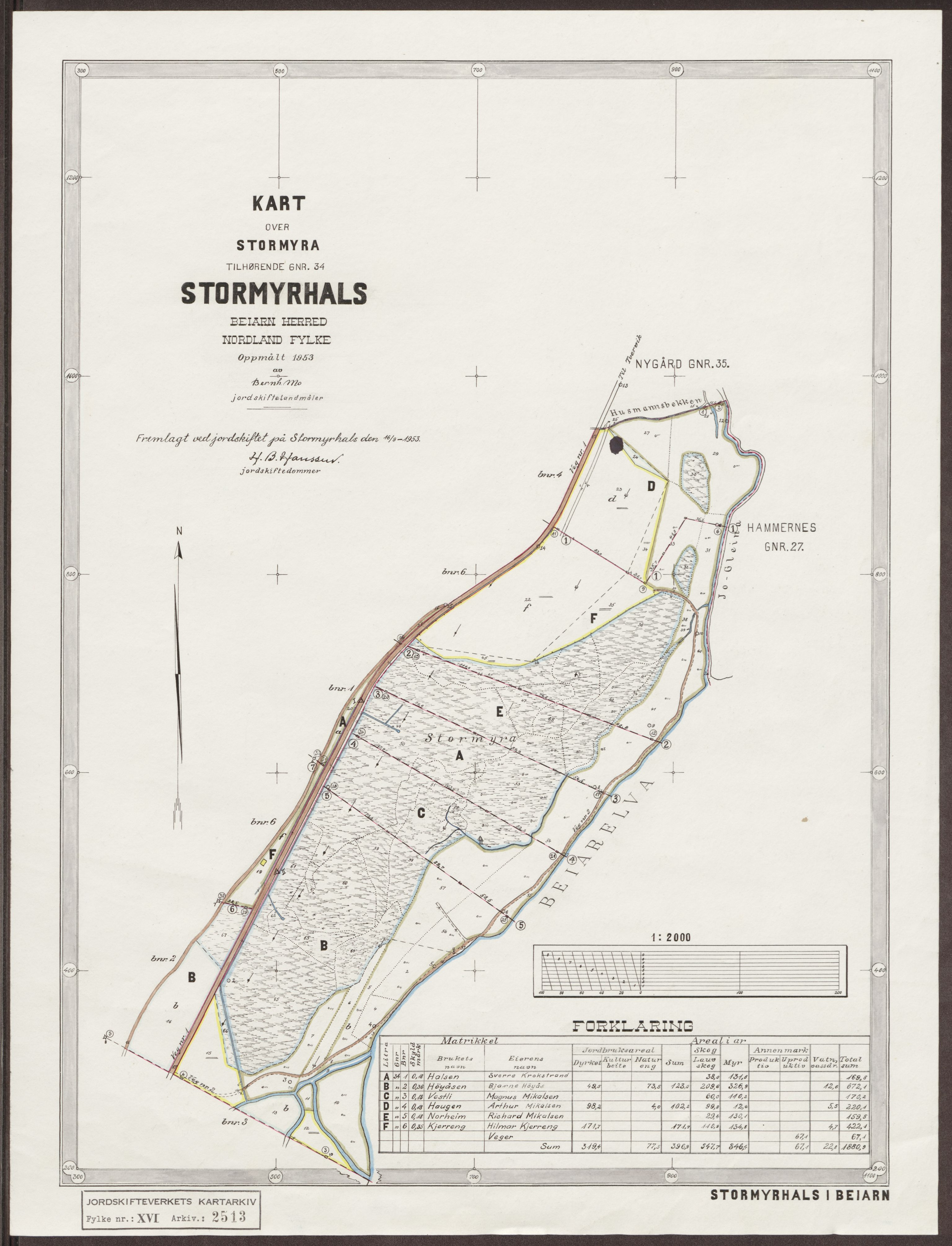 Jordskifteverkets kartarkiv, AV/RA-S-3929/T, 1859-1988, s. 3188