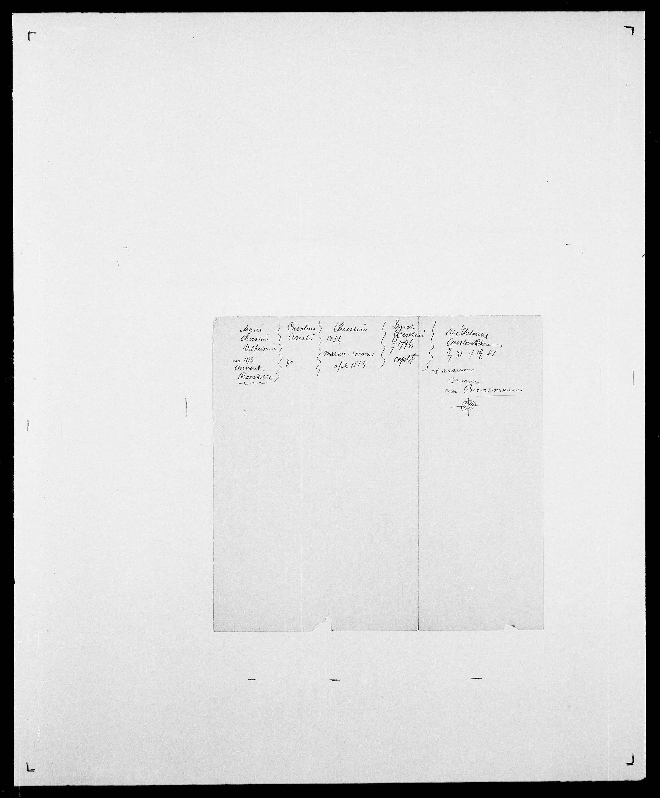 Delgobe, Charles Antoine - samling, AV/SAO-PAO-0038/D/Da/L0040: Usgaard - Velund, s. 261