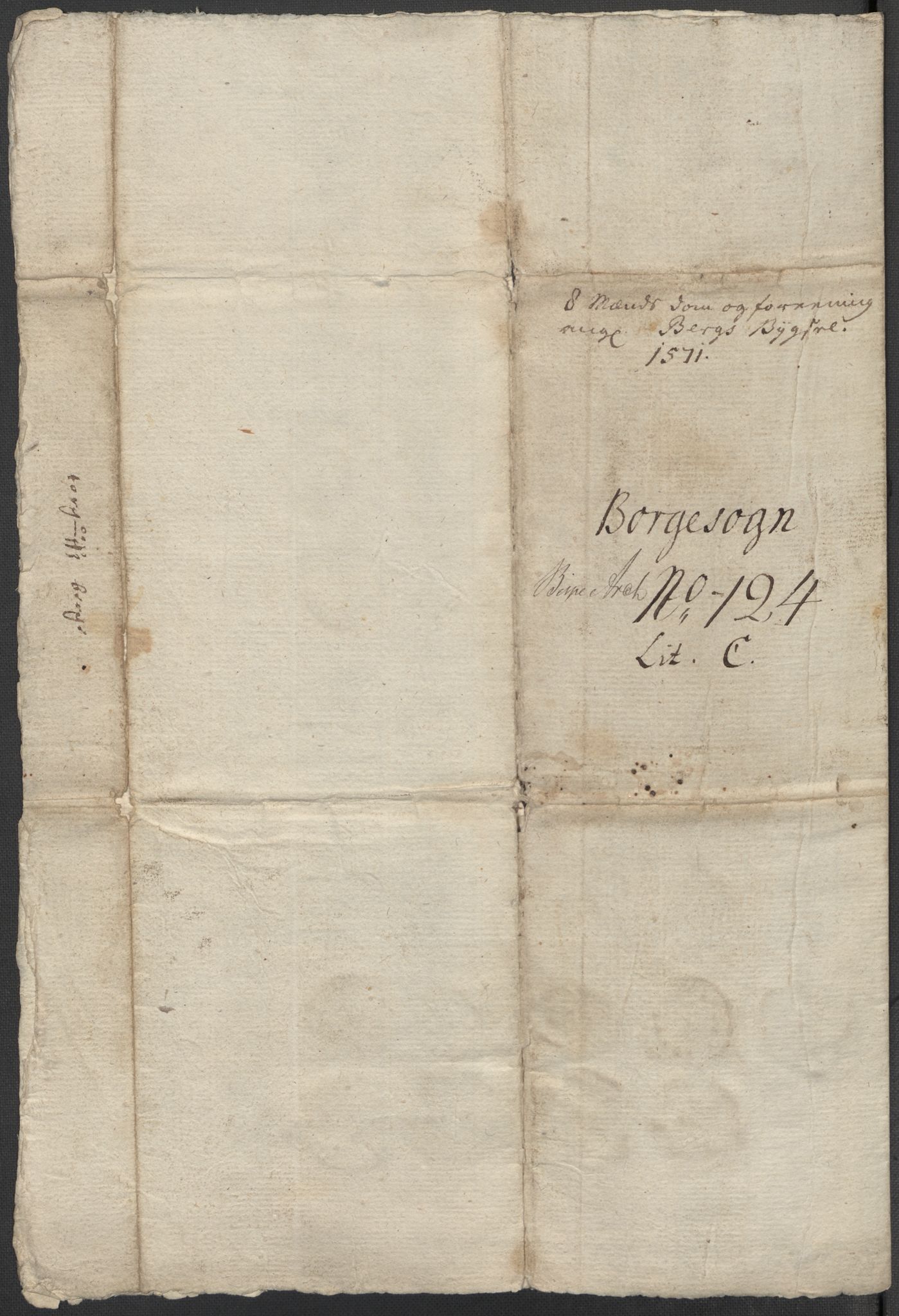 Riksarkivets diplomsamling, AV/RA-EA-5965/F15/L0001: Prestearkiv - Østfold, 1571-1795, s. 24