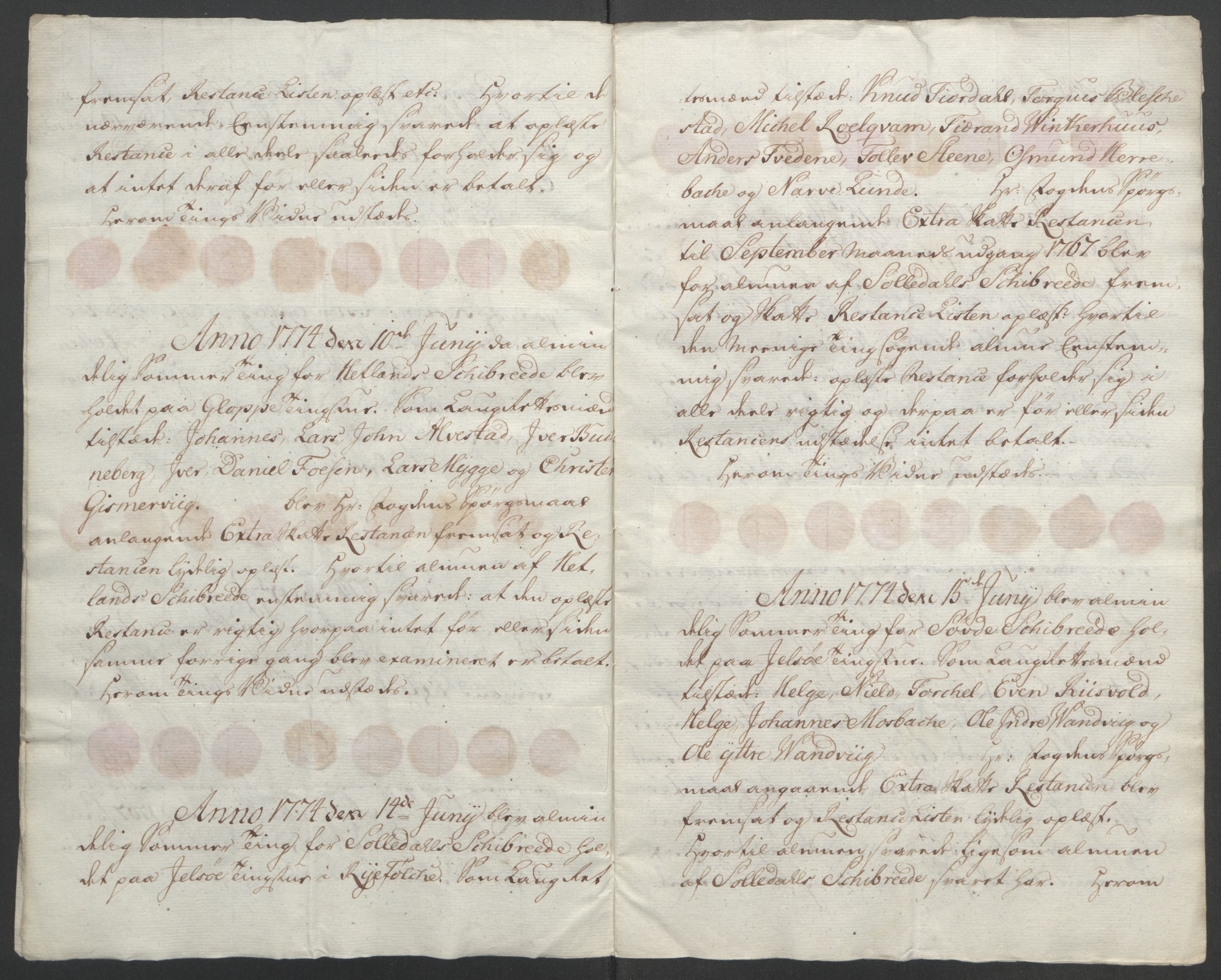 Rentekammeret inntil 1814, Reviderte regnskaper, Fogderegnskap, RA/EA-4092/R47/L2972: Ekstraskatten Ryfylke, 1762-1780, s. 411