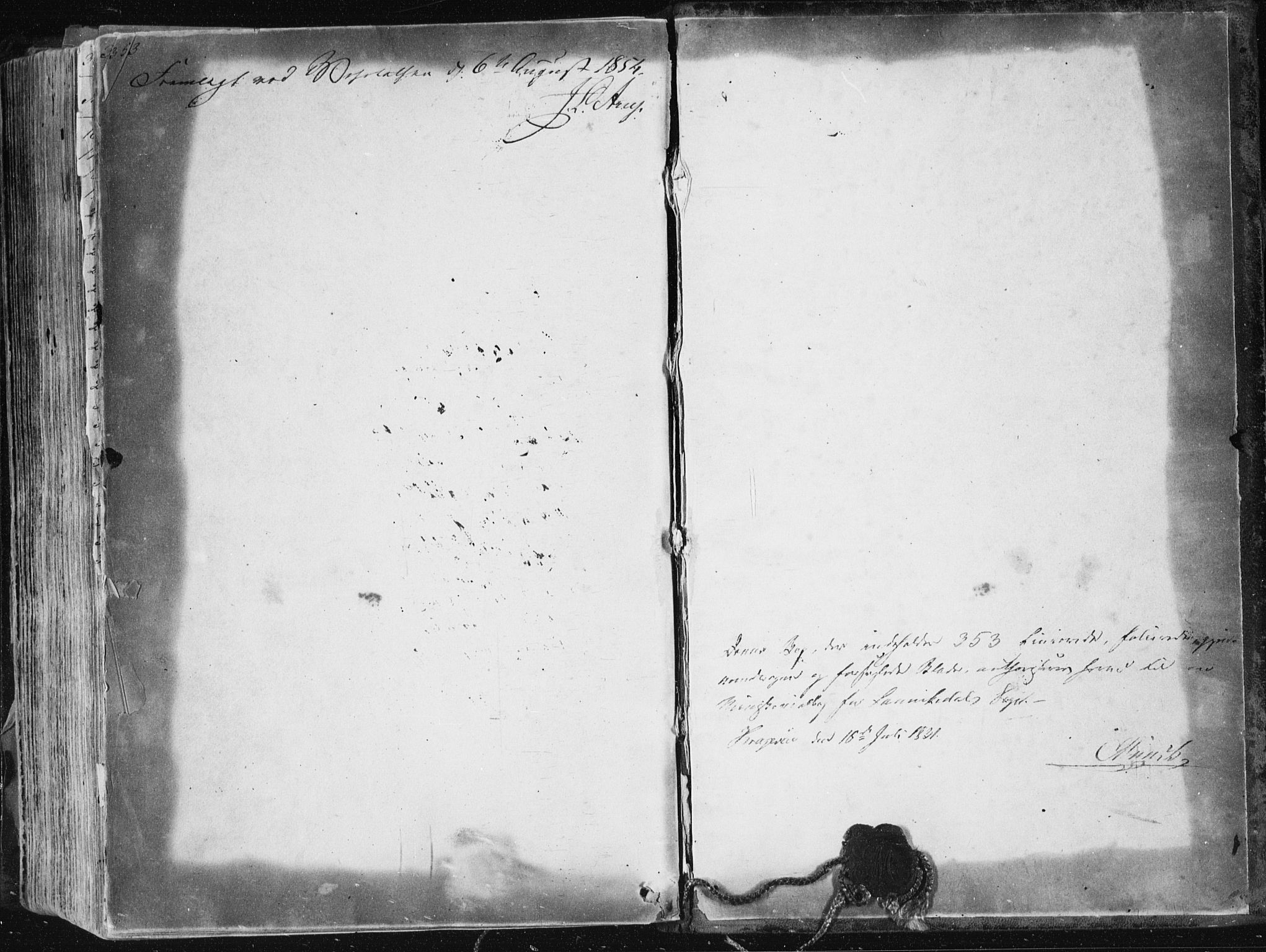 Sannidal kirkebøker, AV/SAKO-A-296/F/Fa/L0007: Ministerialbok nr. 7, 1831-1854, s. 353