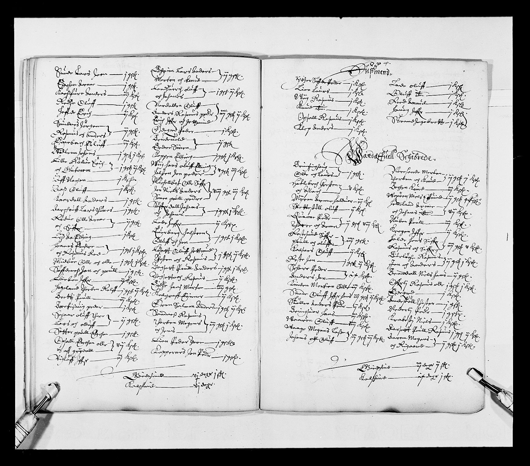 Stattholderembetet 1572-1771, AV/RA-EA-2870/Ek/L0024/0002: Jordebøker 1633-1658: / Jordebøker for Bergenhus len, 1644-1645, s. 187
