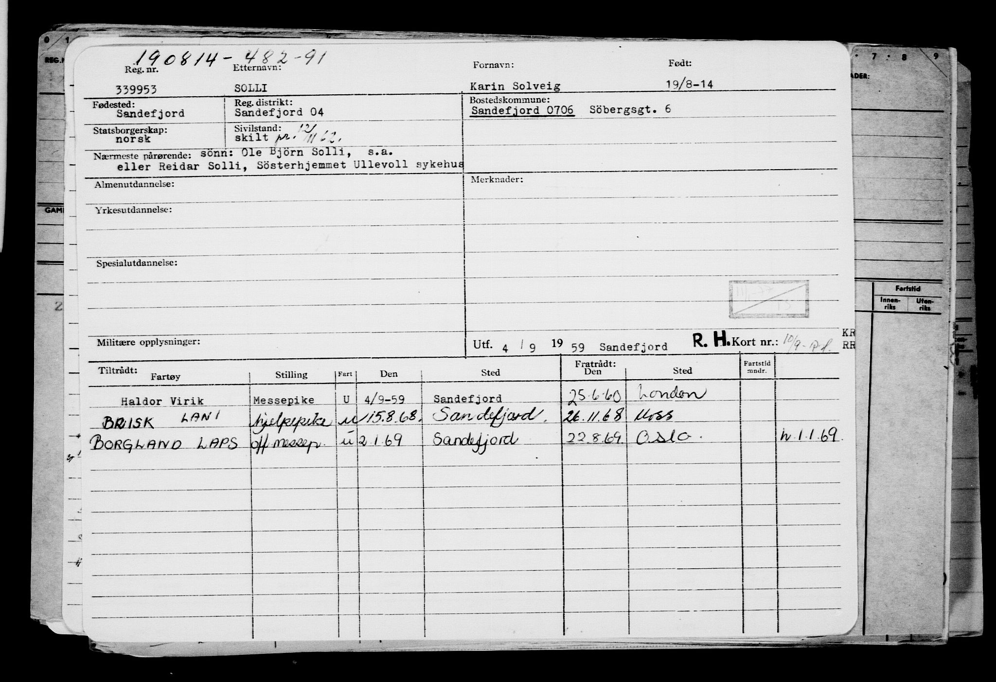 Direktoratet for sjømenn, AV/RA-S-3545/G/Gb/L0123: Hovedkort, 1914, s. 317