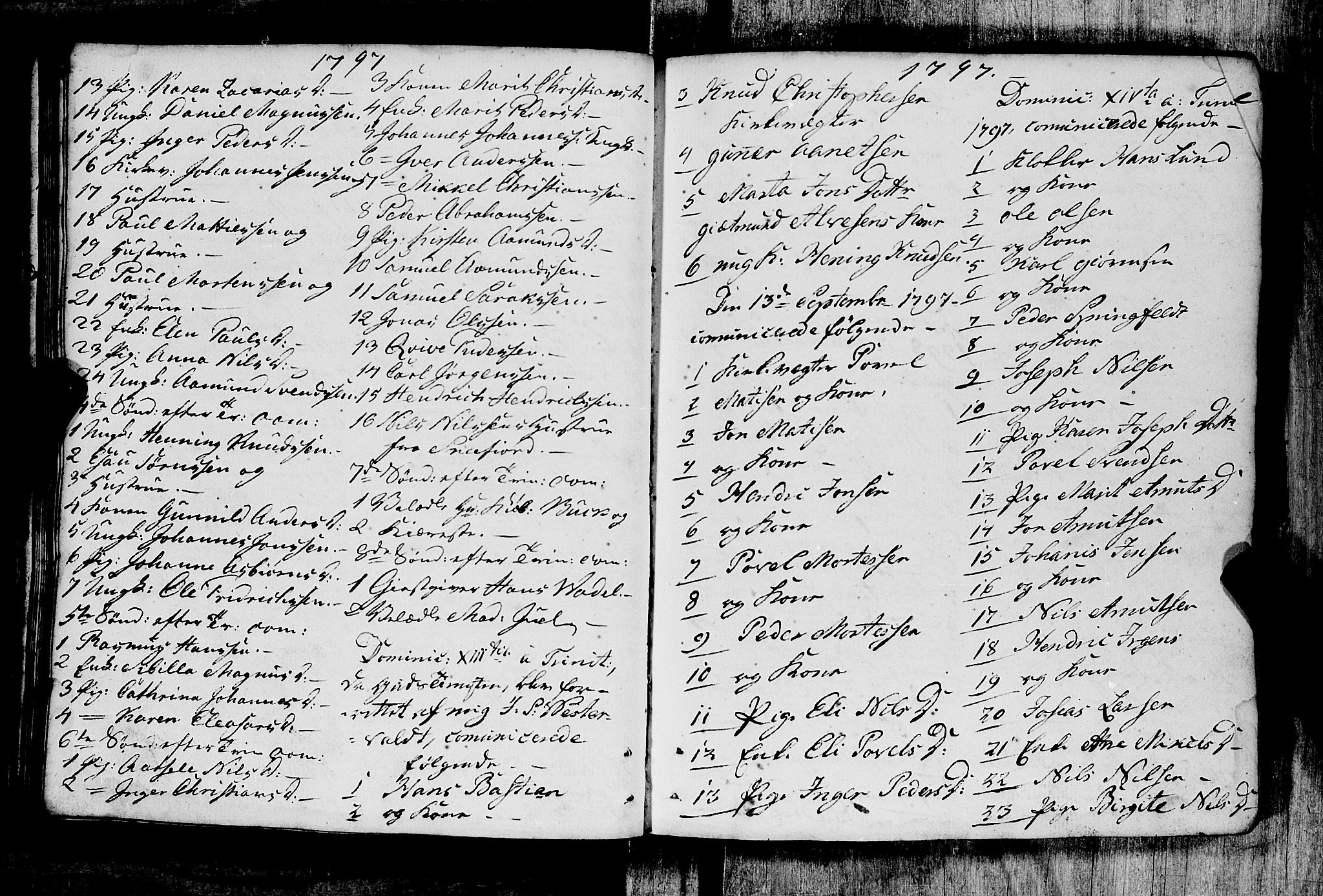Måsøy sokneprestkontor, AV/SATØ-S-1348/B/L0026: Kommunikantprotokoll nr. 26 (1), 1749-1804