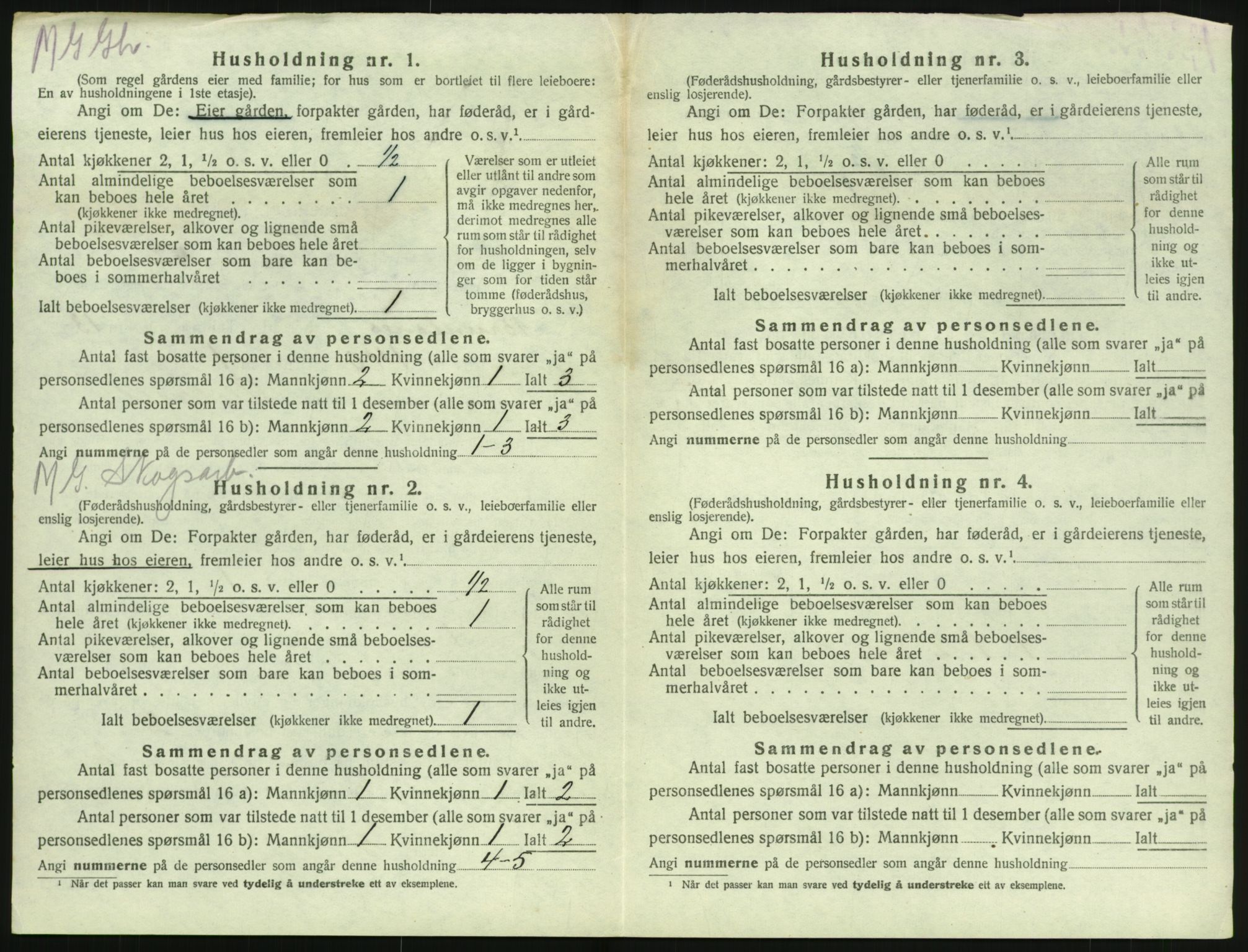 SAKO, Folketelling 1920 for 0726 Brunlanes herred, 1920, s. 1834