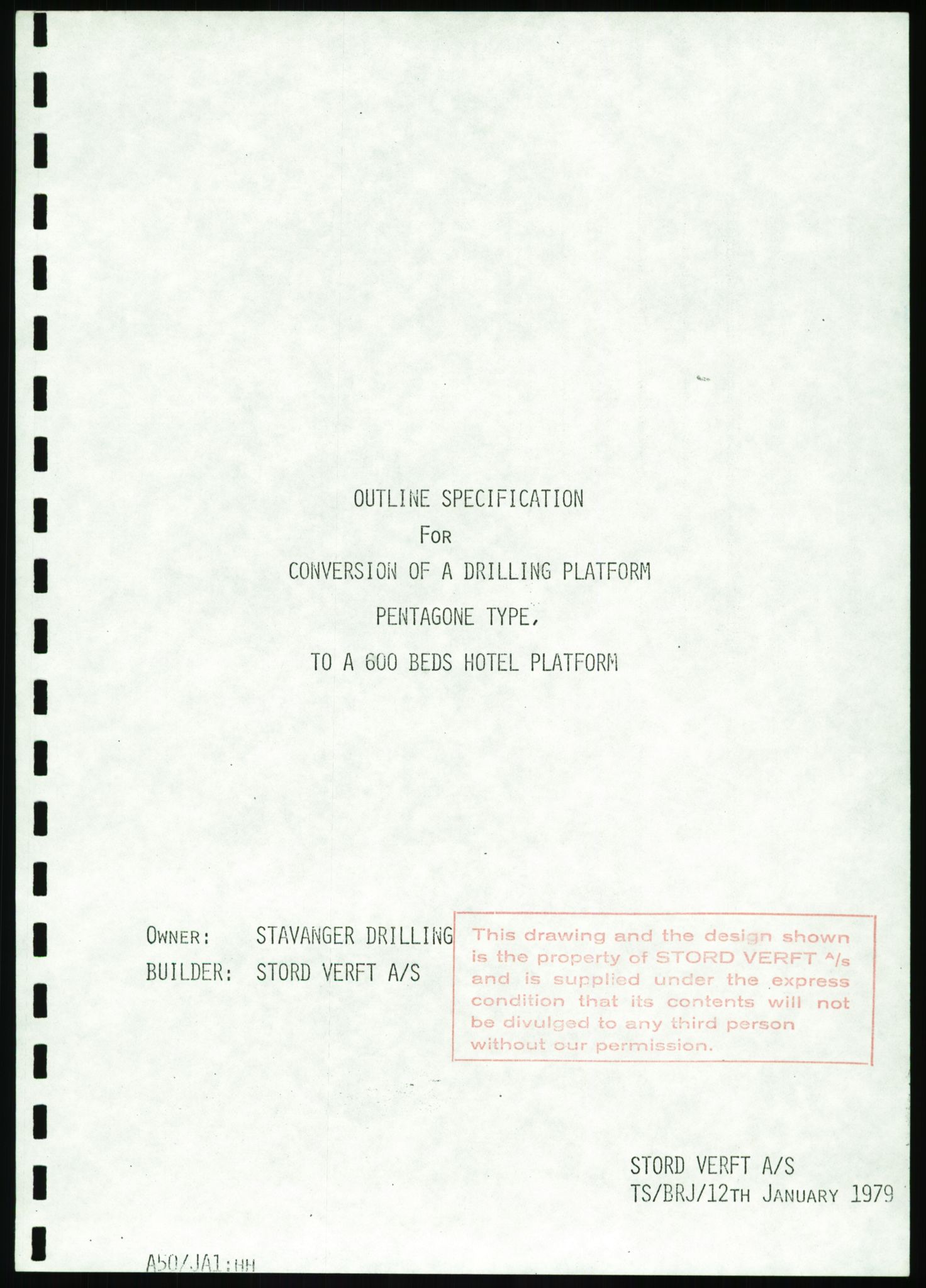 Pa 1503 - Stavanger Drilling AS, AV/SAST-A-101906/D/L0002: Korrespondanse og saksdokumenter, 1974-1980, s. 409