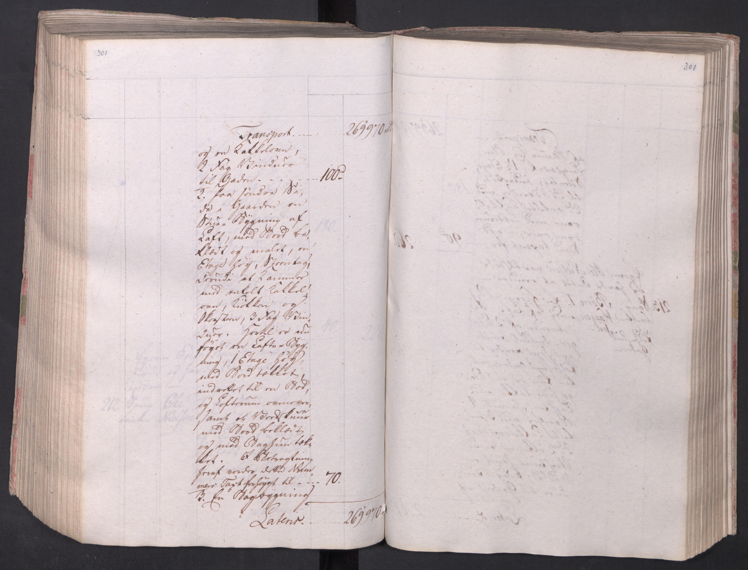 Kristiania stiftamt, AV/SAO-A-10386/I/Ia/L0015: Branntakster, 1797, s. 301