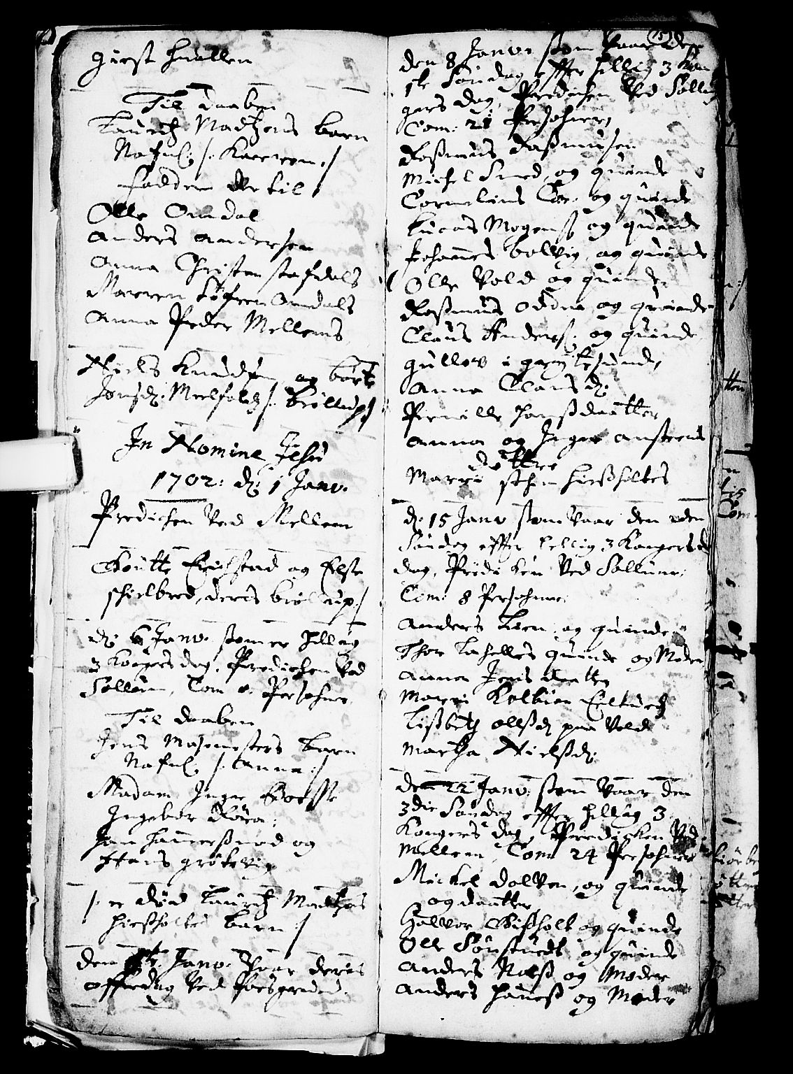Solum kirkebøker, AV/SAKO-A-306/F/Fa/L0001: Ministerialbok nr. I 1, 1701-1716, s. 15