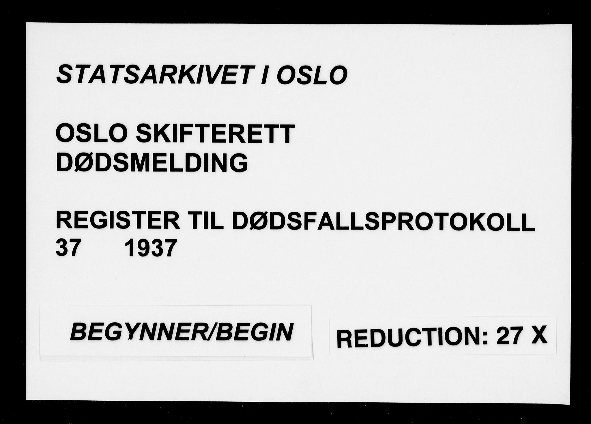 Oslo skifterett, SAO/A-10383/F/Fa/Faa/L0037: Navneregister, 1937
