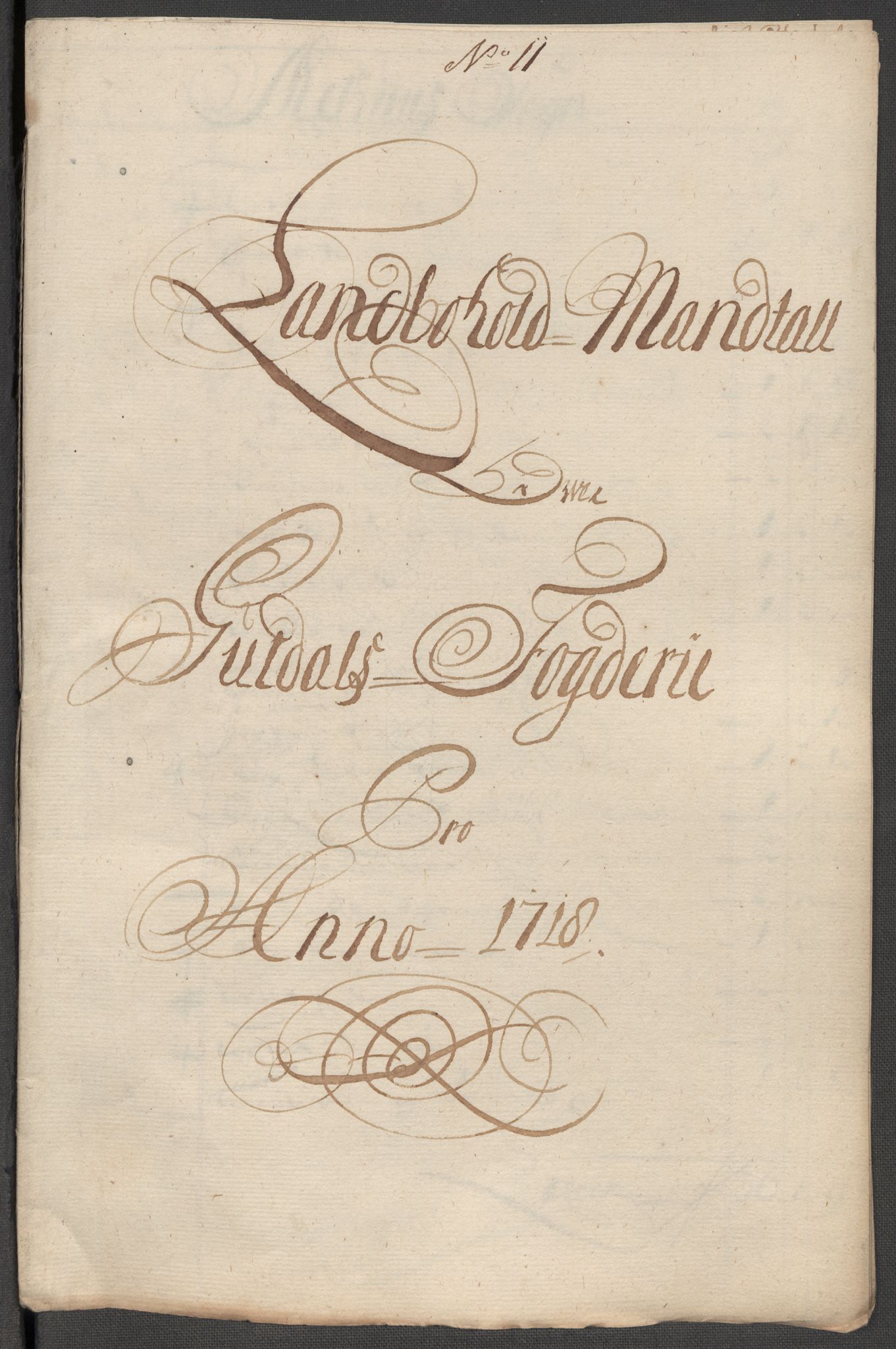 Rentekammeret inntil 1814, Reviderte regnskaper, Fogderegnskap, RA/EA-4092/R60/L3972: Fogderegnskap Orkdal og Gauldal, 1718, s. 97