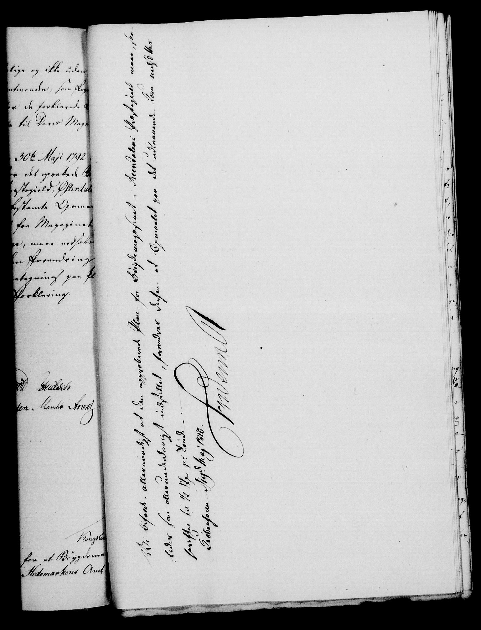 Rentekammeret, Kammerkanselliet, RA/EA-3111/G/Gf/Gfa/L0092: Norsk relasjons- og resolusjonsprotokoll (merket RK 52.92), 1810, s. 259
