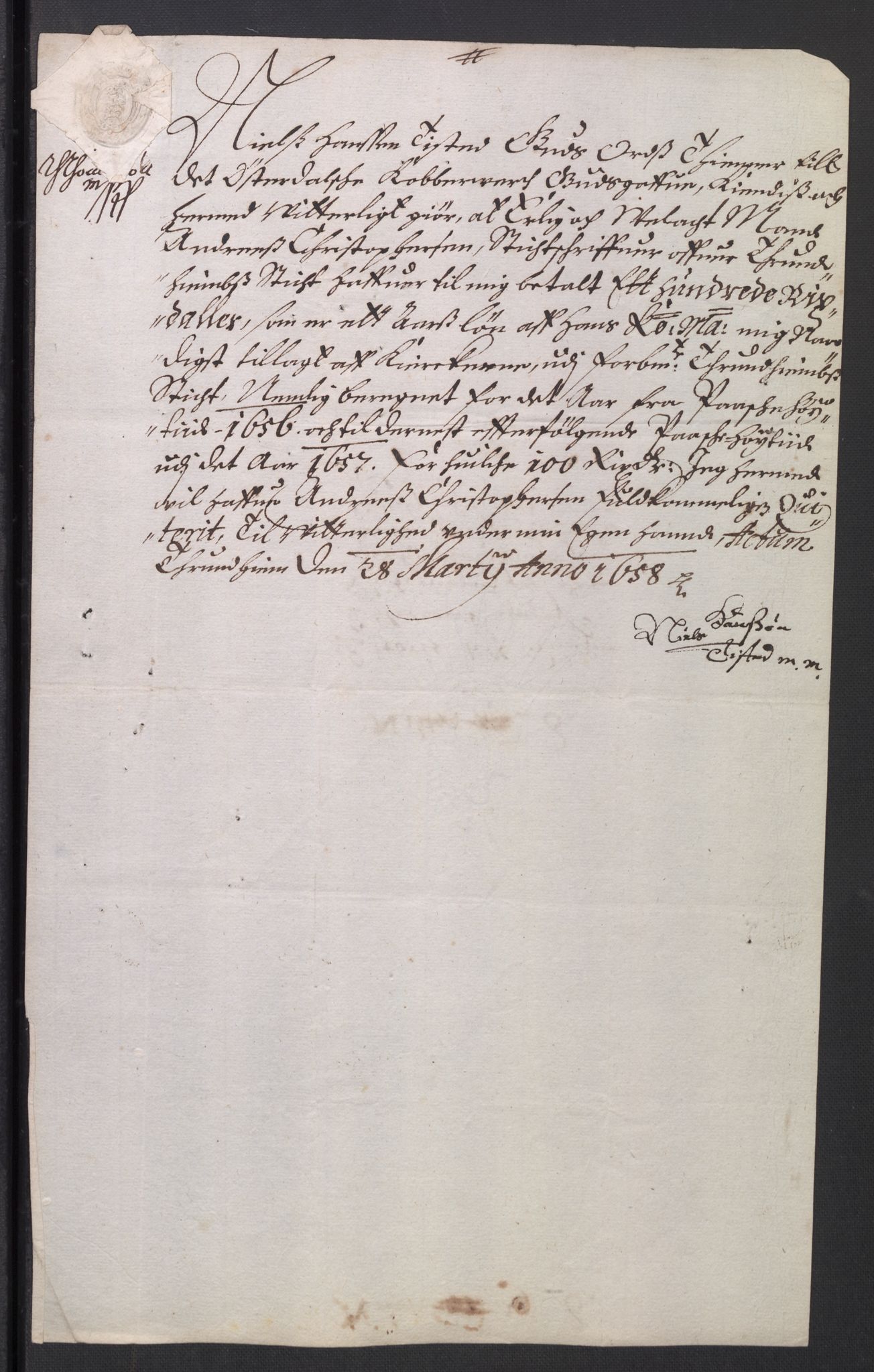 Rentekammeret inntil 1814, Reviderte regnskaper, Kirkeregnskap, AV/RA-EA-4067/Rf/L0121: Kirkeregnskap, 1656-1679, s. 296