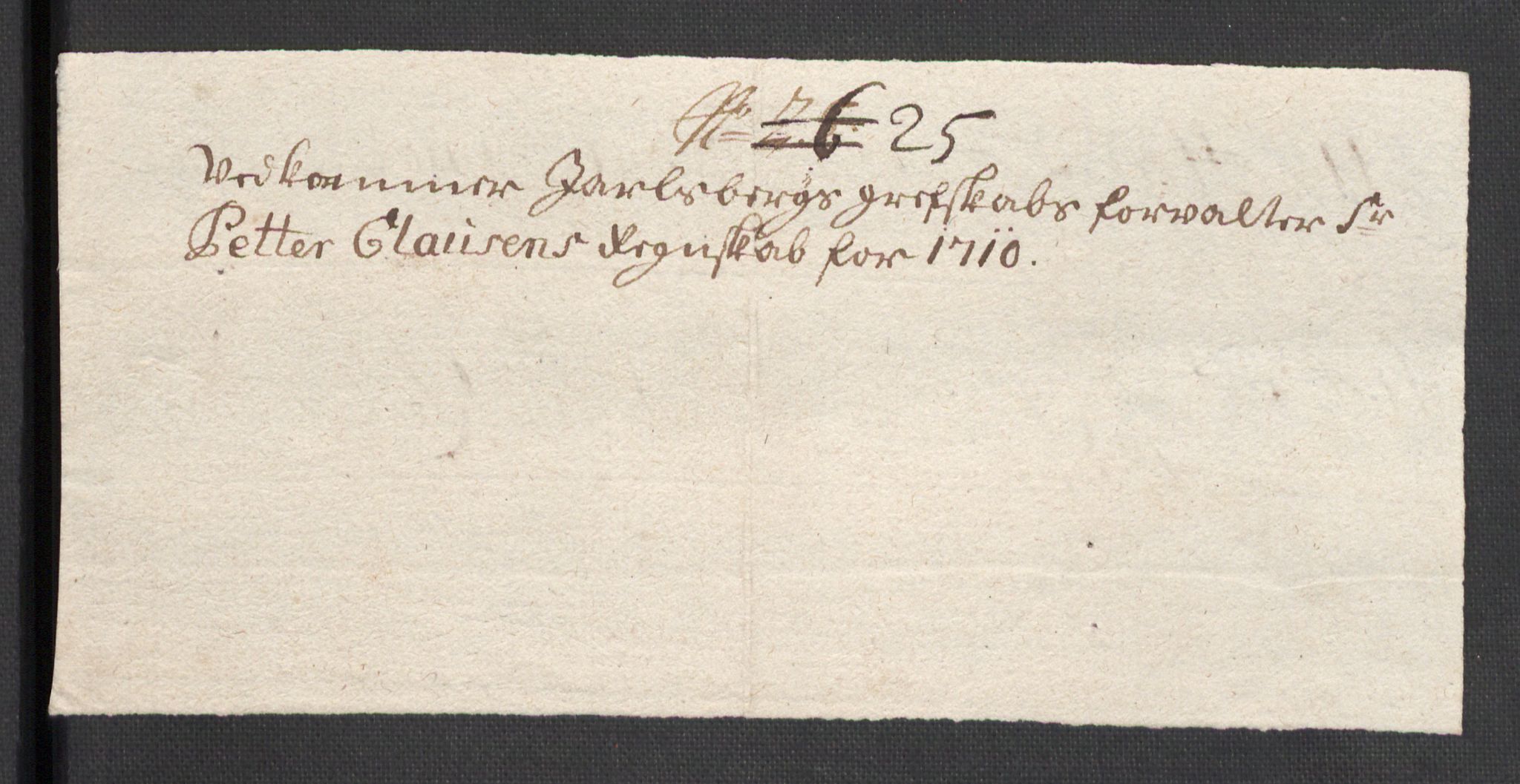 Rentekammeret inntil 1814, Reviderte regnskaper, Fogderegnskap, AV/RA-EA-4092/R32/L1875: Fogderegnskap Jarlsberg grevskap, 1710, s. 210