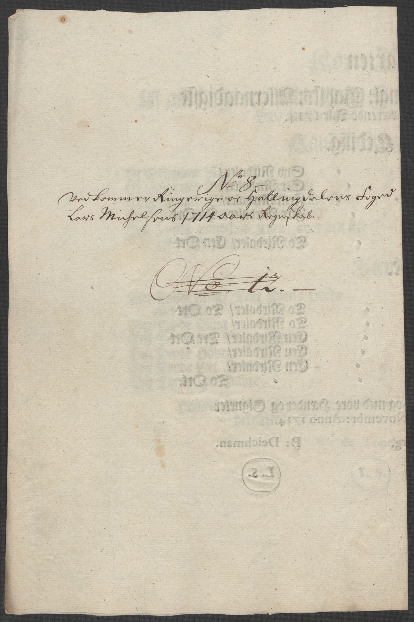 Rentekammeret inntil 1814, Reviderte regnskaper, Fogderegnskap, RA/EA-4092/R23/L1471: Fogderegnskap Ringerike og Hallingdal, 1713-1714, s. 408