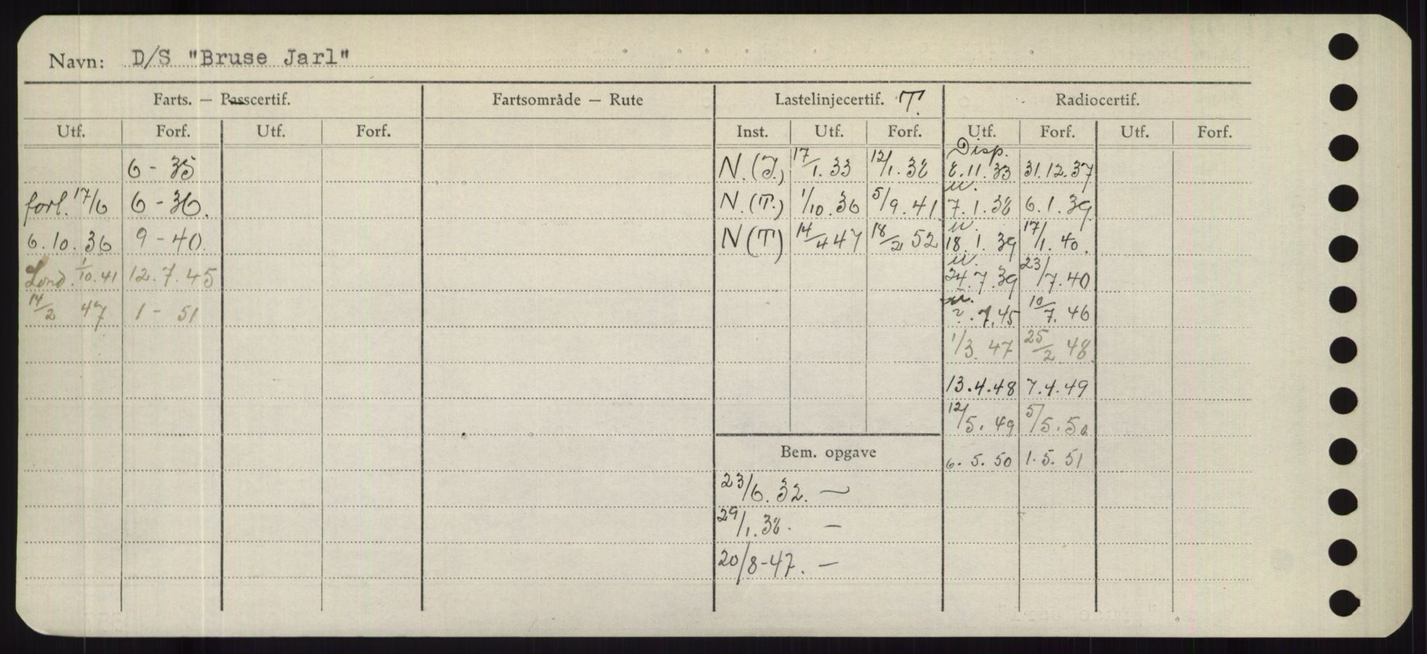 Sjøfartsdirektoratet med forløpere, Skipsmålingen, RA/S-1627/H/Hd/L0005: Fartøy, Br-Byg, s. 438