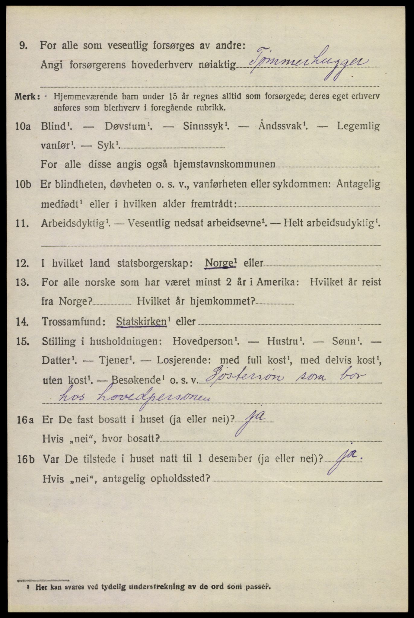 SAKO, Folketelling 1920 for 0728 Lardal herred, 1920, s. 2166