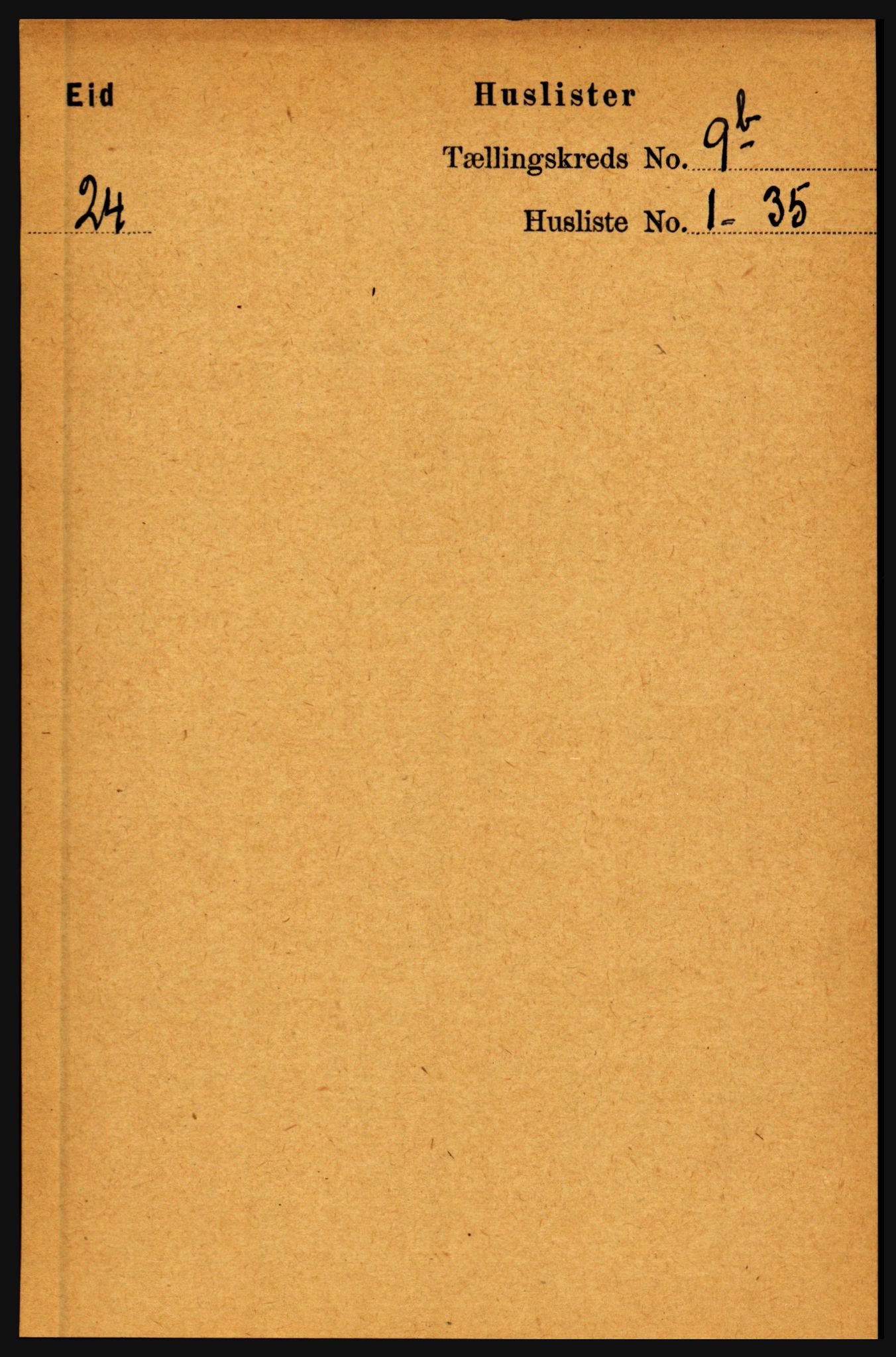 RA, Folketelling 1891 for 1443 Eid herred, 1891, s. 2442