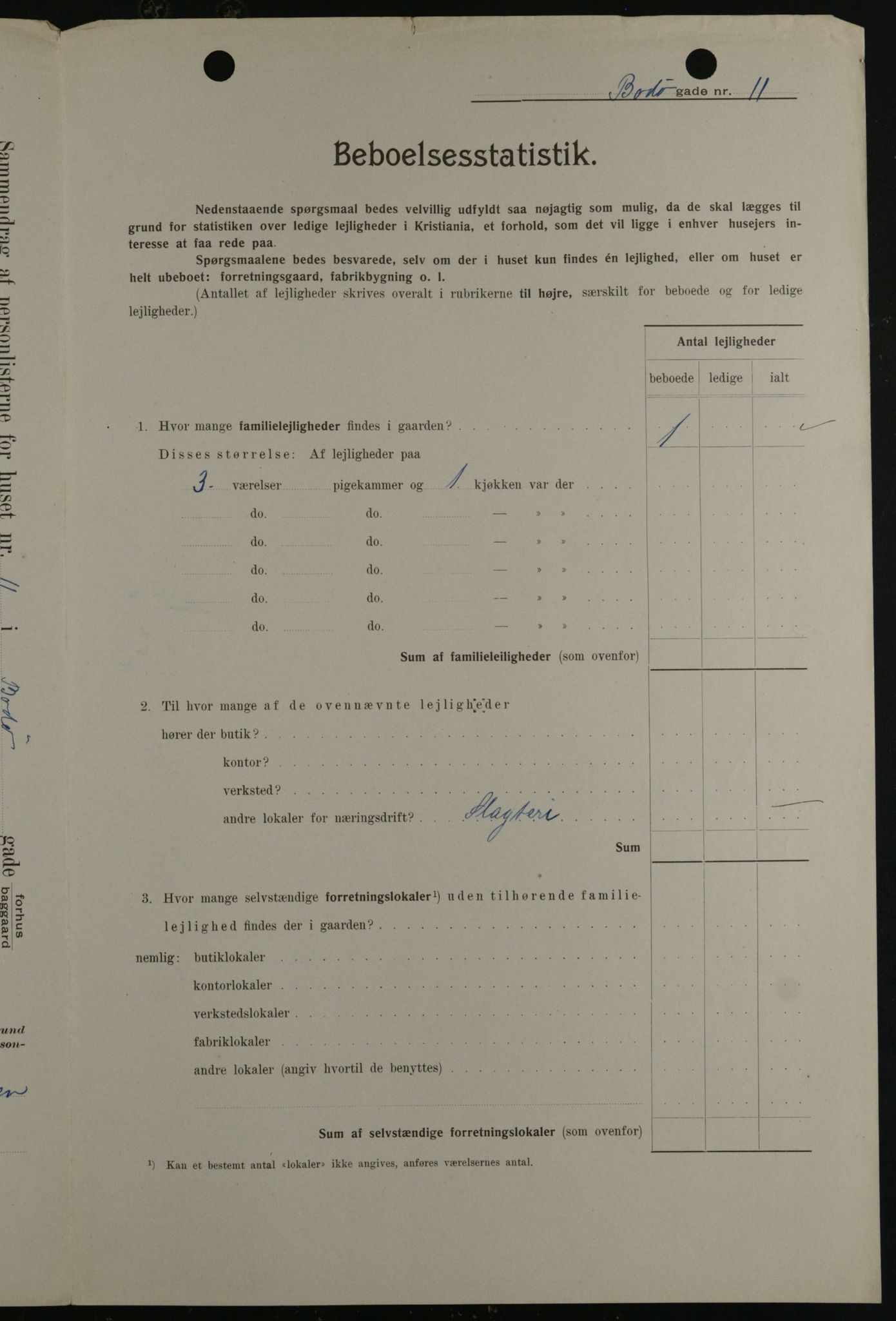 OBA, Kommunal folketelling 1.2.1908 for Kristiania kjøpstad, 1908, s. 6589