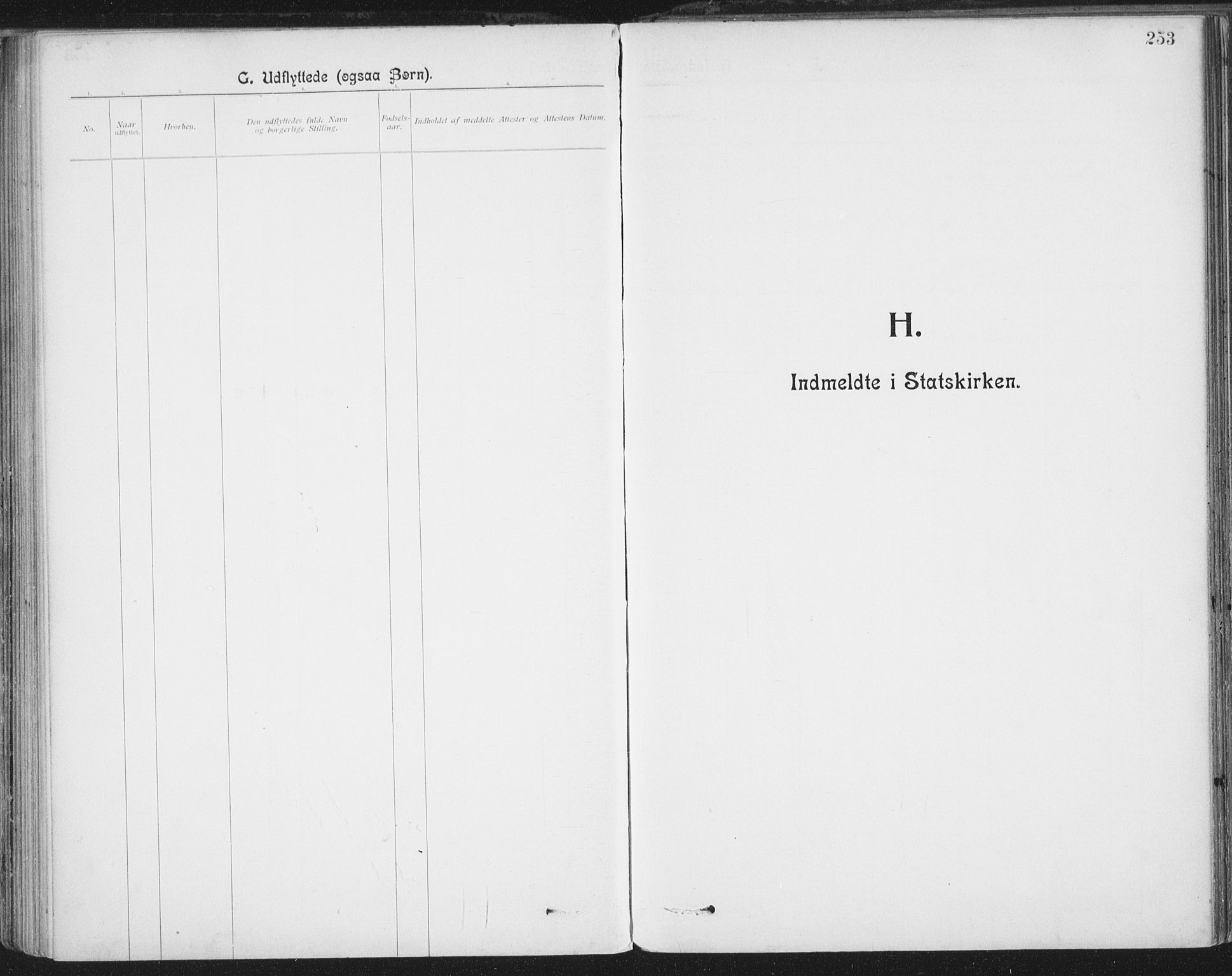 Ministerialprotokoller, klokkerbøker og fødselsregistre - Nordland, AV/SAT-A-1459/801/L0012: Ministerialbok nr. 801A12, 1900-1916, s. 253