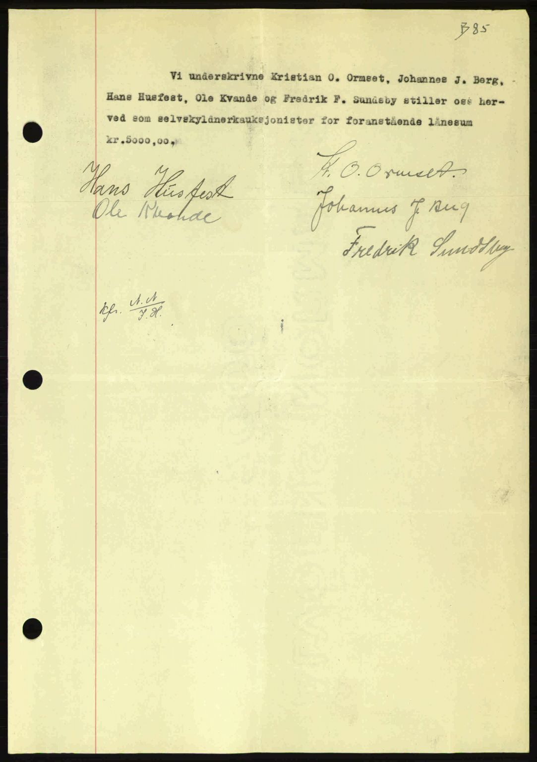 Nordmøre sorenskriveri, AV/SAT-A-4132/1/2/2Ca: Pantebok nr. B90, 1942-1943, Dagboknr: 2938/1942