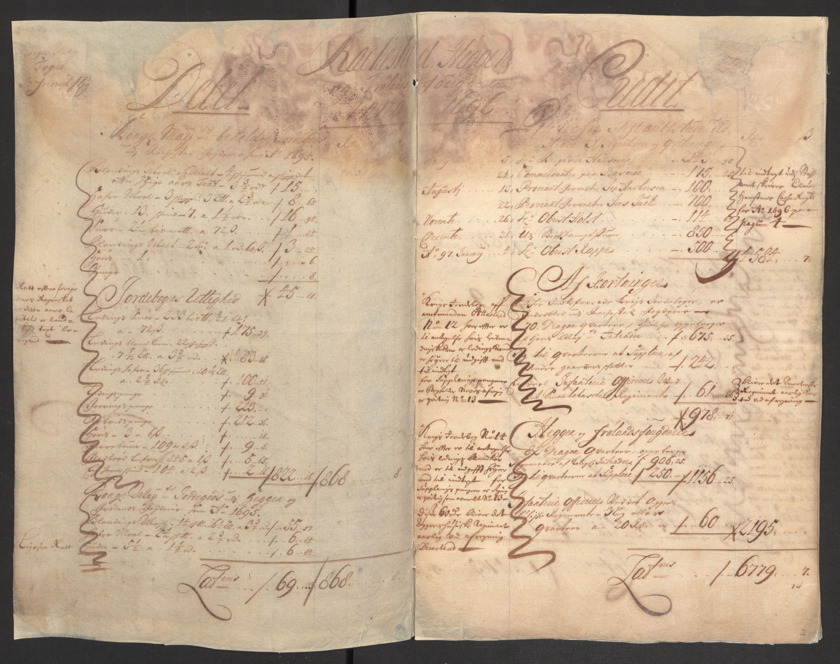 Rentekammeret inntil 1814, Reviderte regnskaper, Fogderegnskap, AV/RA-EA-4092/R07/L0286: Fogderegnskap Rakkestad, Heggen og Frøland, 1696, s. 21