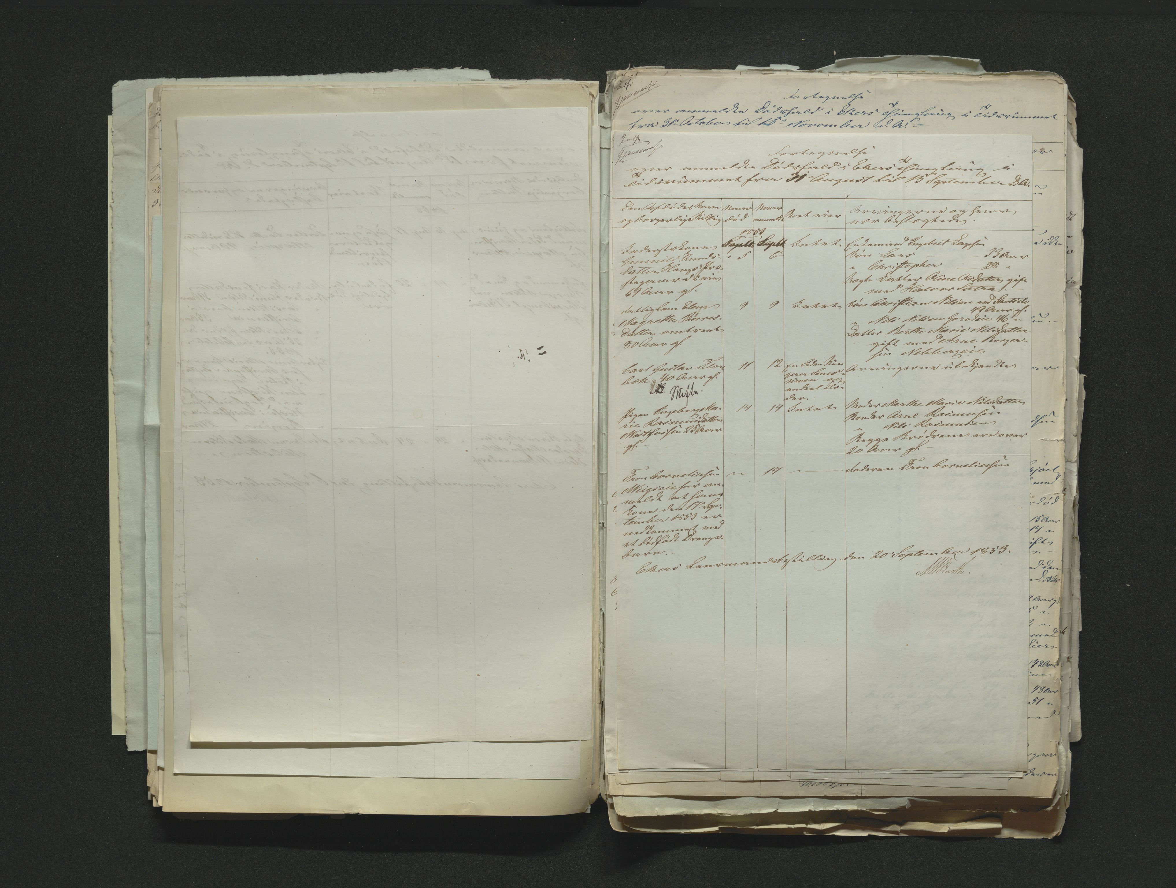 Eiker, Modum og Sigdal sorenskriveri, AV/SAKO-A-123/H/Ha/Hab/L0008: Dødsfallsmeldinger, 1850-1853