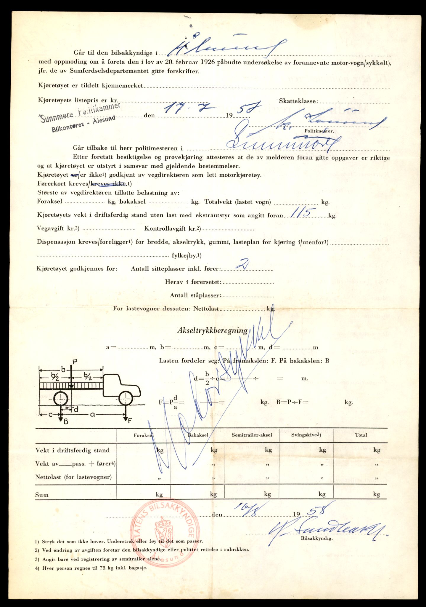 Møre og Romsdal vegkontor - Ålesund trafikkstasjon, SAT/A-4099/F/Fe/L0030: Registreringskort for kjøretøy T 11620 - T 11799, 1927-1998, s. 2480