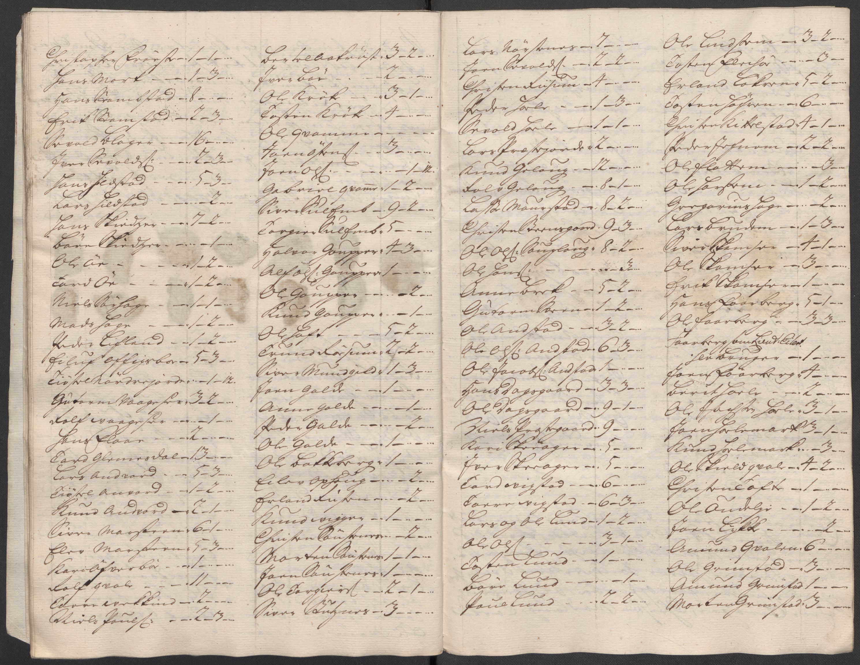 Rentekammeret inntil 1814, Reviderte regnskaper, Fogderegnskap, AV/RA-EA-4092/R17/L1188: Fogderegnskap Gudbrandsdal, 1718, s. 62