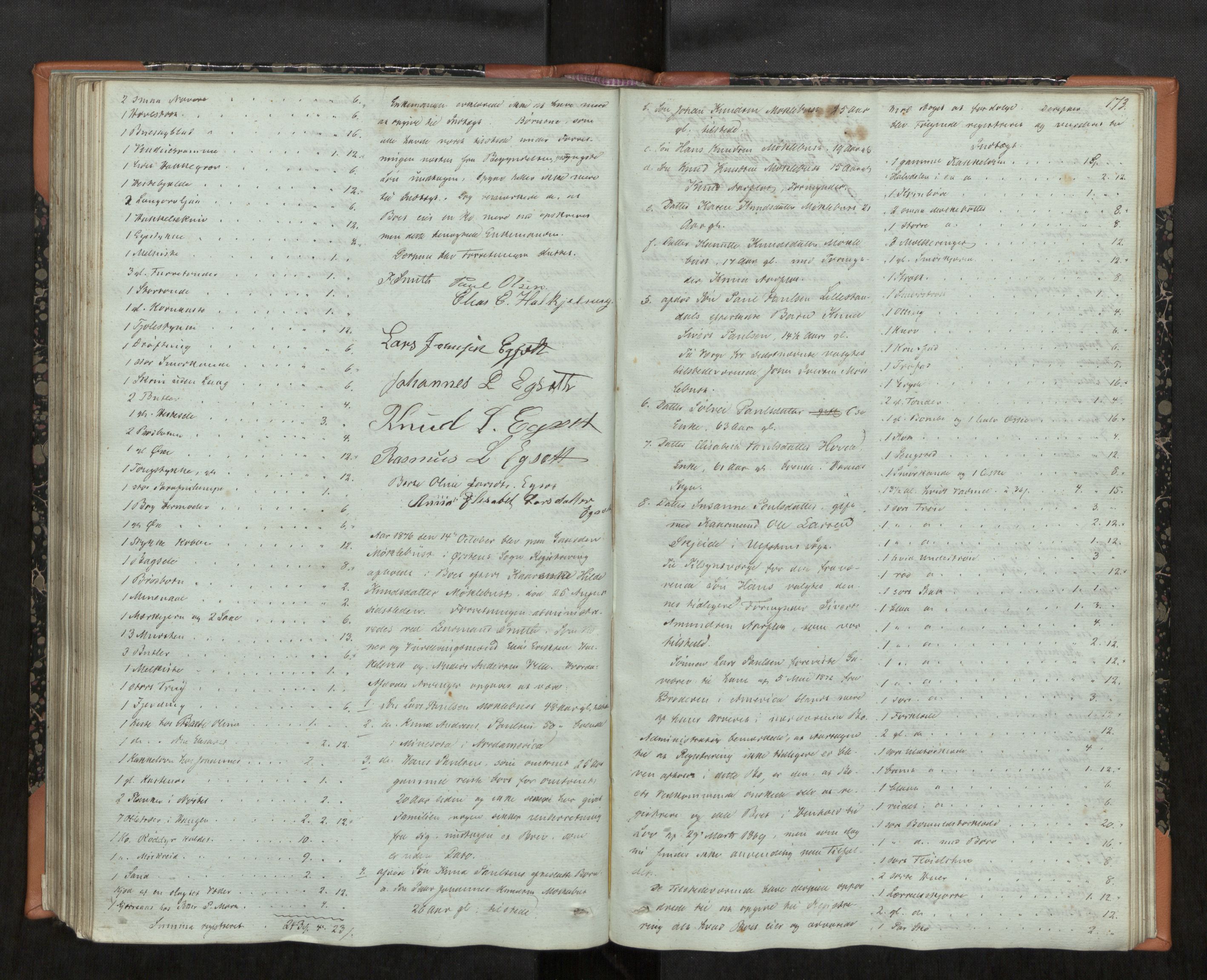 Søre Sunnmøre sorenskriveri, AV/SAT-A-4122/1/3/3C/L0001: Skifteregistreringsprotokollar, 1847-1885, s. 173