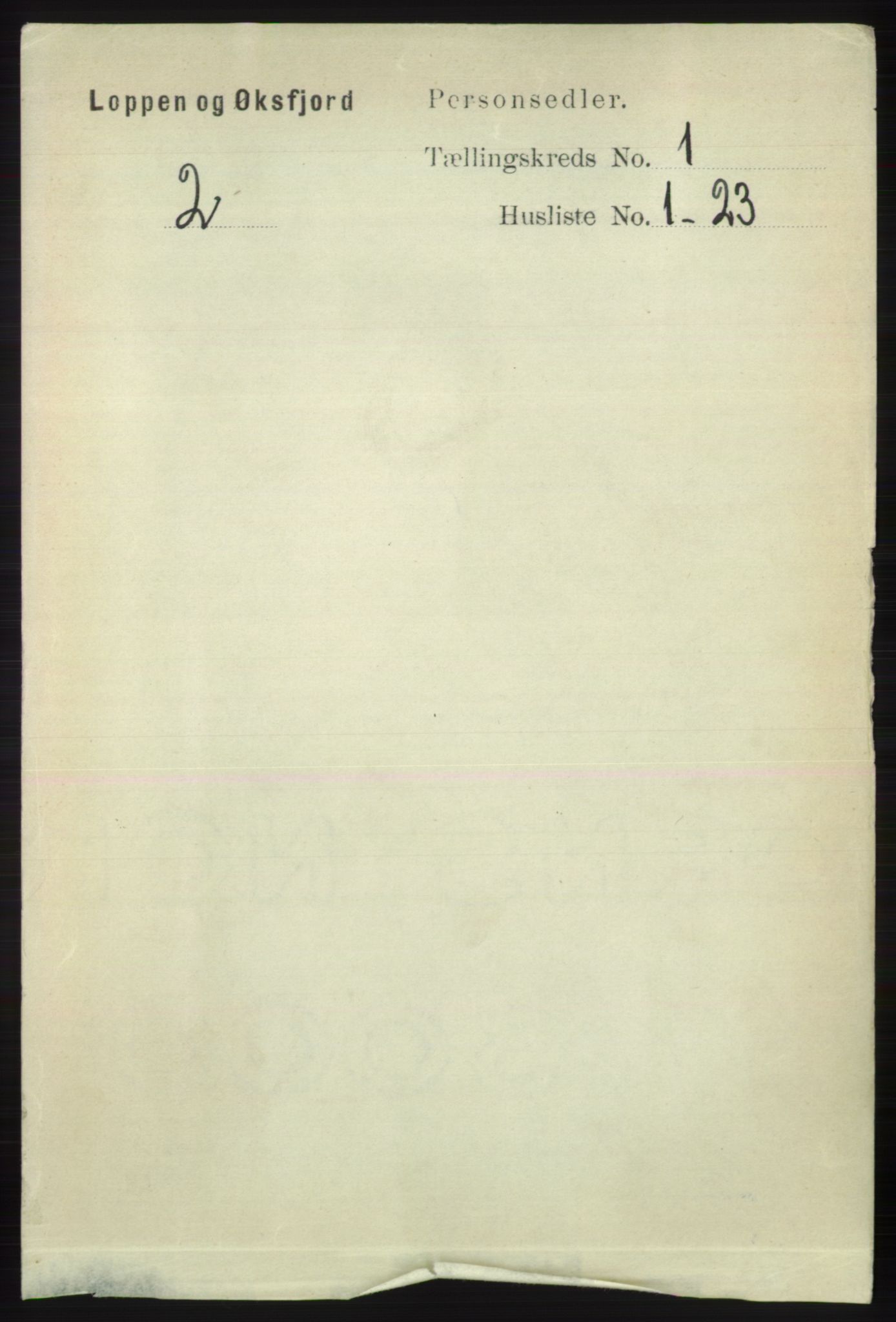 RA, Folketelling 1891 for 2014 Loppa herred, 1891, s. 68