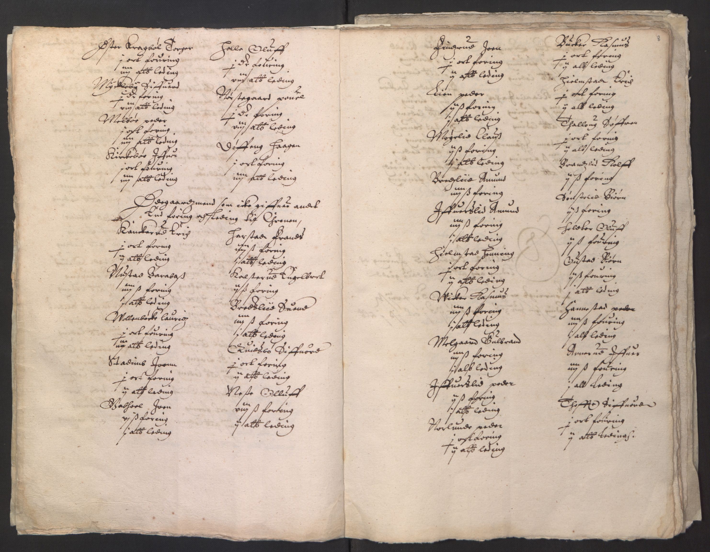 Stattholderembetet 1572-1771, AV/RA-EA-2870/Ek/L0001/0002: Jordebøker før 1624 og til utligning av garnisonsskatt 1624-1626: / Jordebøker for Akershus len, 1624-1625, s. 10