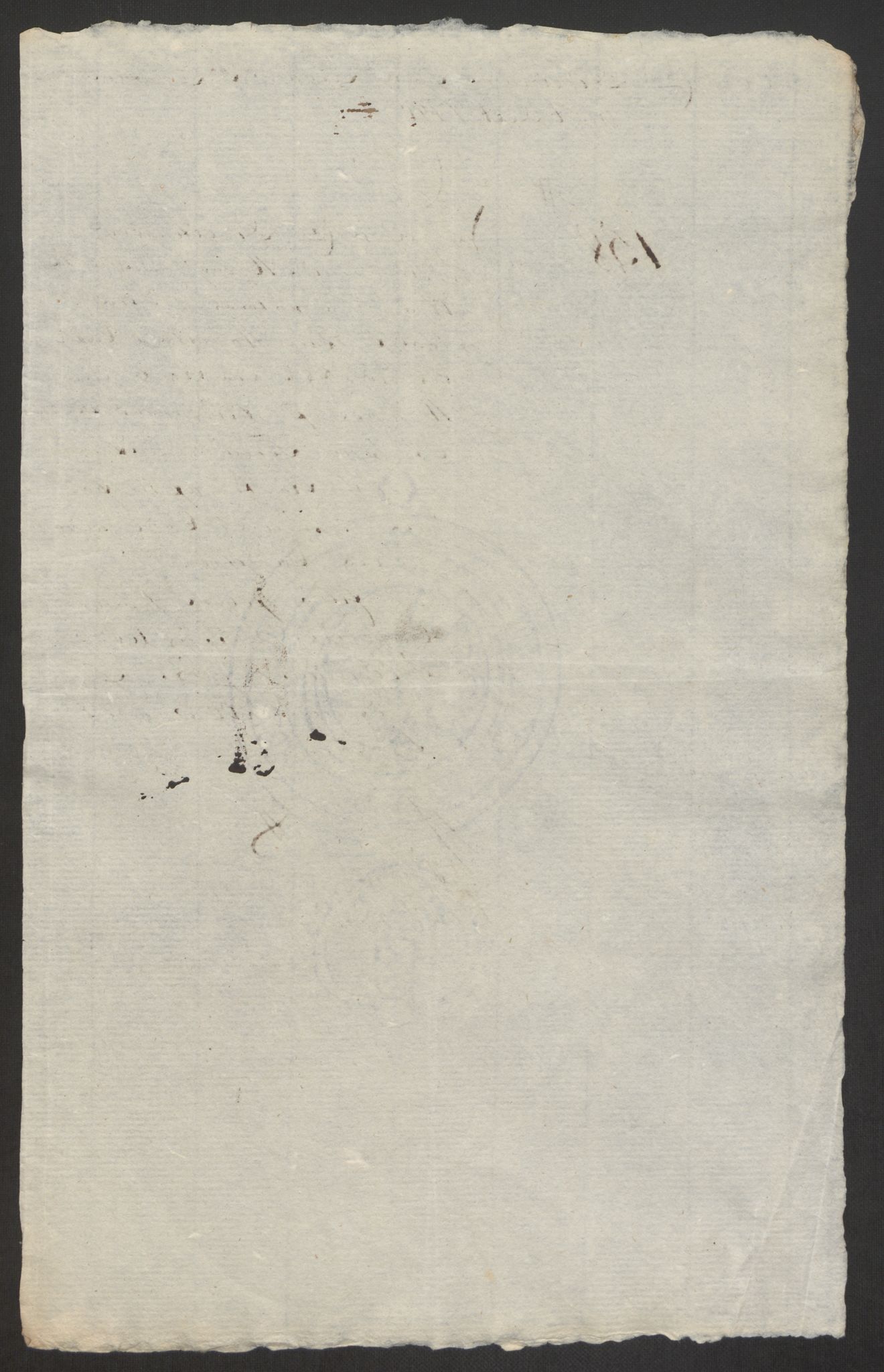 Forsvaret, Den norske kvesthuskasse/krigshospitalkasse, AV/RA-RAFA-1887/F/Fa/L0008: Konsepter, 1790-1793, s. 309